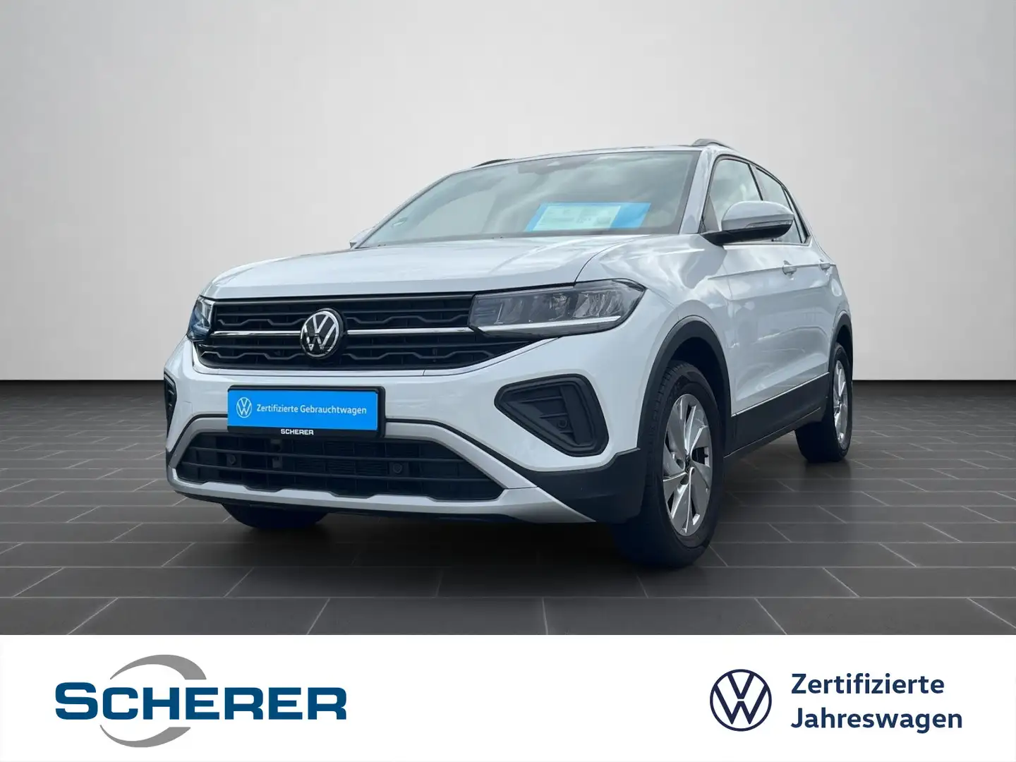 Volkswagen T-Cross Life 1.0 TSI 5J Garantie ACC LED NAVI RF Blanc - 1