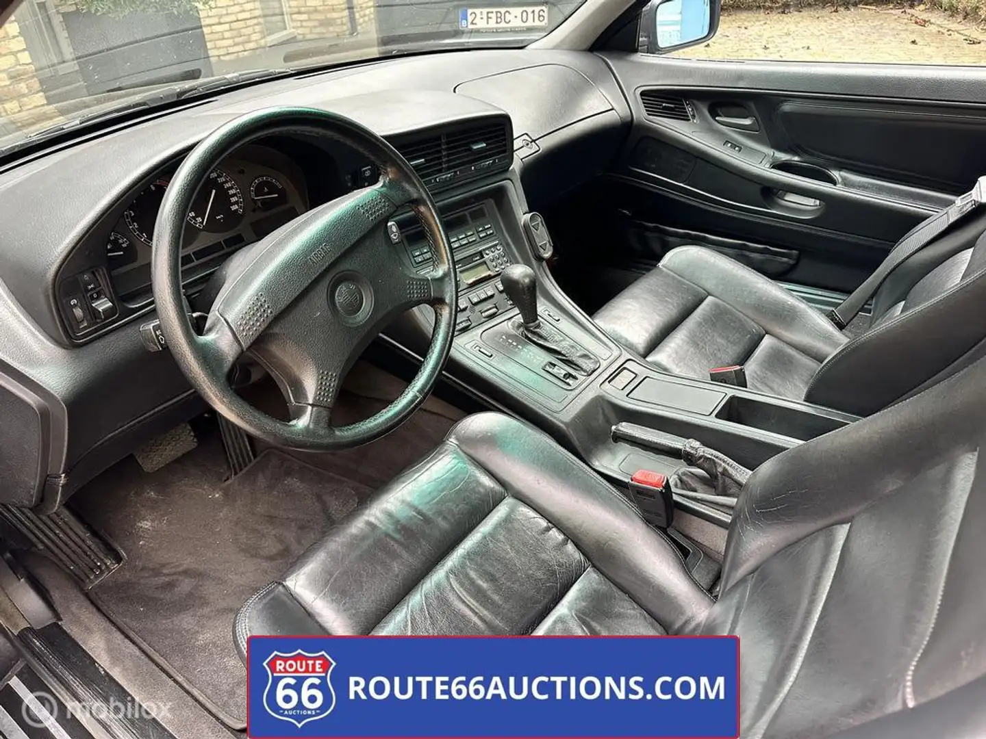 BMW 850 | 1989 | Route 66 Auctions Zwart - 2