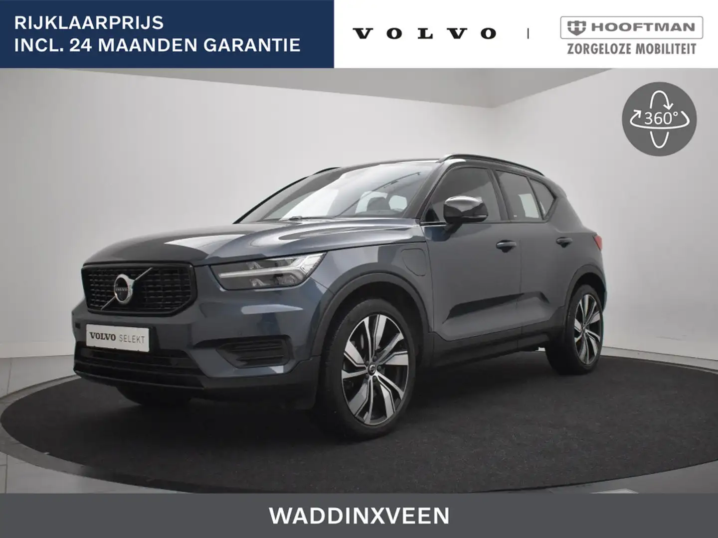 Volvo XC40 T5 PLUG-IN HYBRID R-DESIGN SCHUIFDAK 20INCH 360GR Bleu - 1