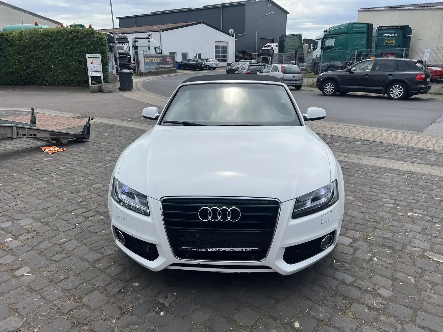 Audi A5 Cabrio 2.0 TFSI,s-line,Navi,Teilleder,Xenon,Pdc Weiß - 2