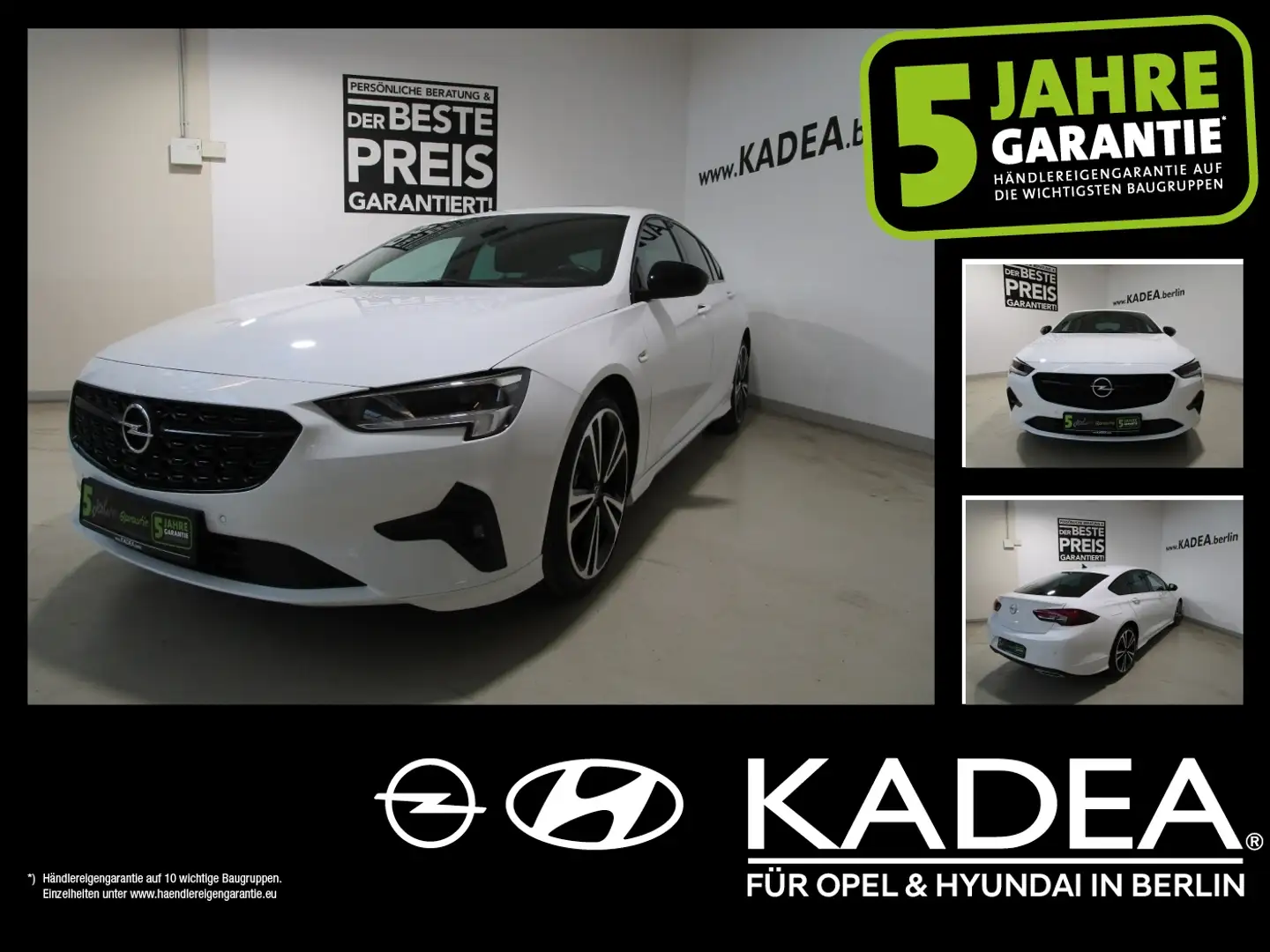 Opel Insignia B Kamera,PDC,SpurH,CarPlay,Lenk+Sitzhzg, Weiß - 1