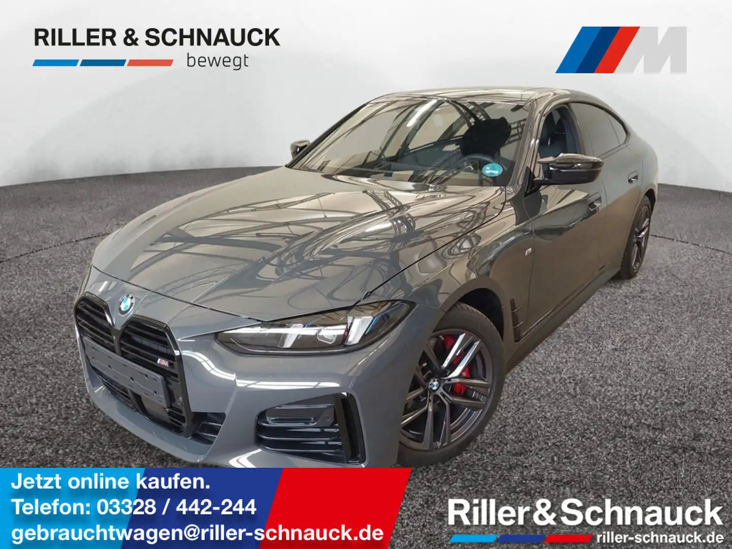 BMW 440 Mi Gran Coupe xDrive Pro GLASDACH+ACC+360° Gri - 1