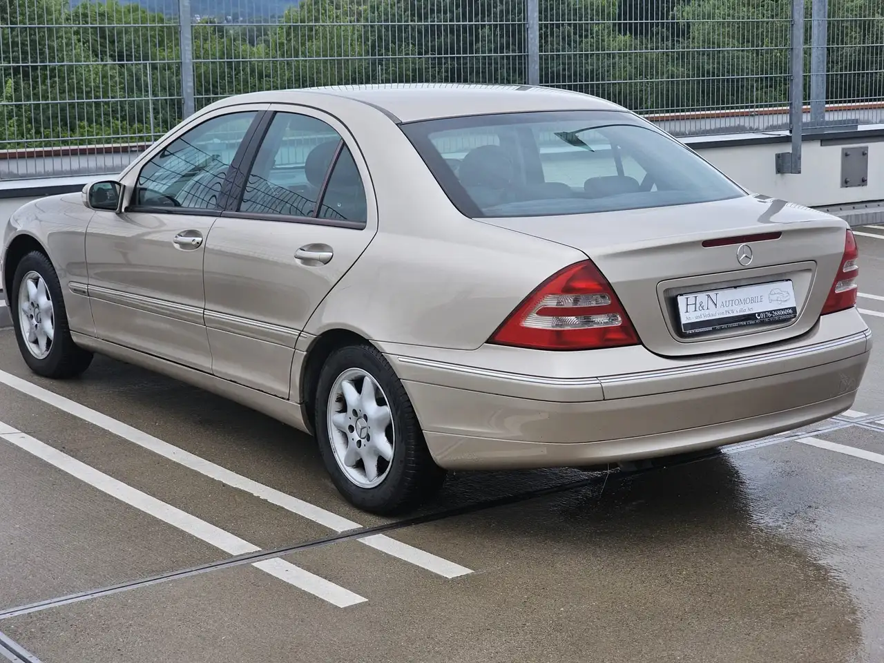 Mercedes-Benz C 200 CDI Elegance *Orig.90000KM* 2.Hand*Leder*Klima*Alu, foto 8