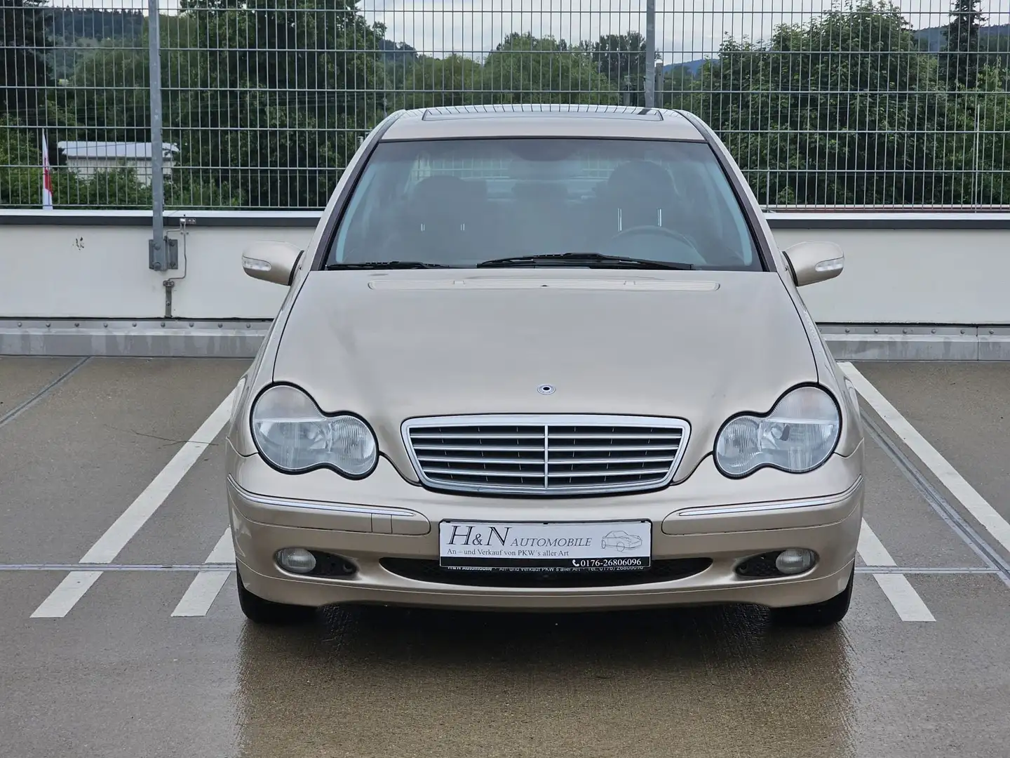 Mercedes-Benz C 200 CDI Elegance *Orig.90000KM* 2.Hand*Leder*Klima*Alu Gold - 2