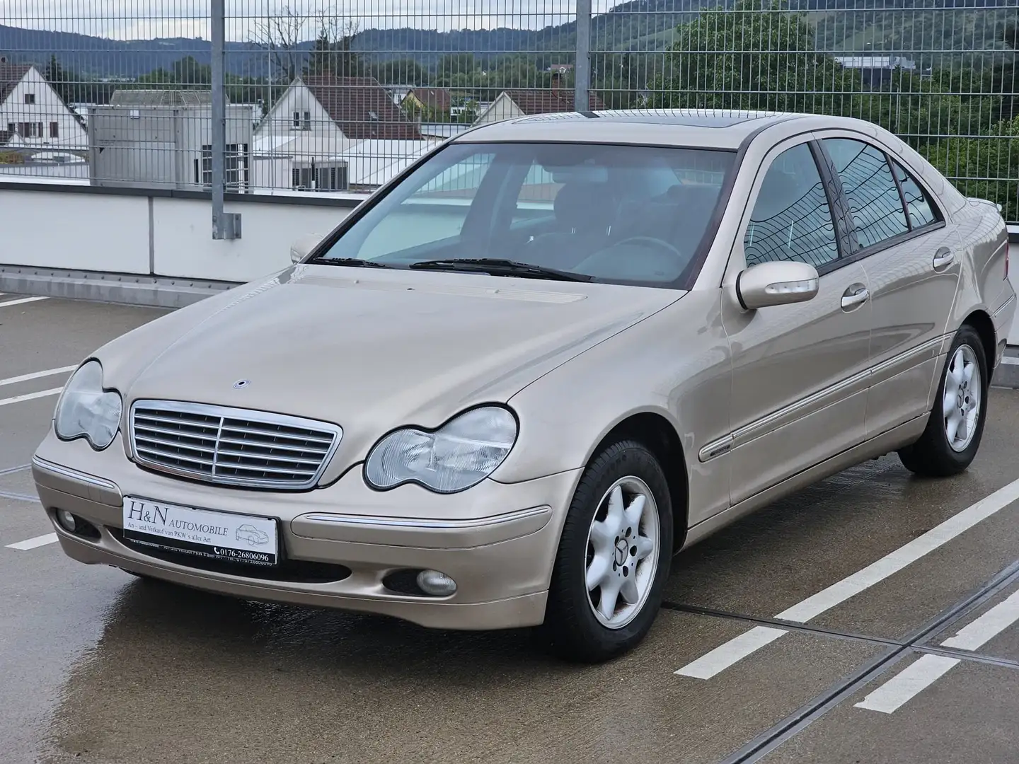 Mercedes-Benz C 200 CDI Elegance *Orig.90000KM* 2.Hand*Leder*Klima*Alu Gold - 1