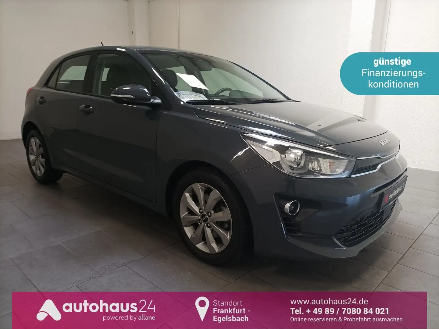 Kia Rio 1.0 T-GDI Vision   LED|Sitzhzg|PDC Gris - 1