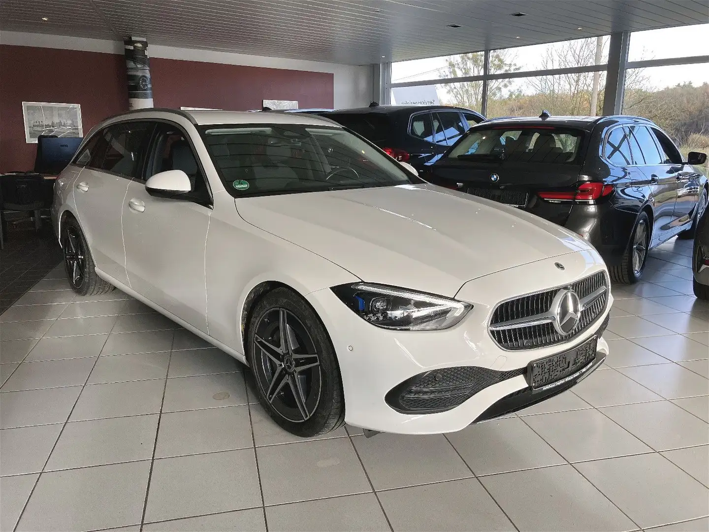 Mercedes-Benz C 300 C300d Avangarde/HighEndInfo/Komfortsitz/360°Cam Blanc - 2