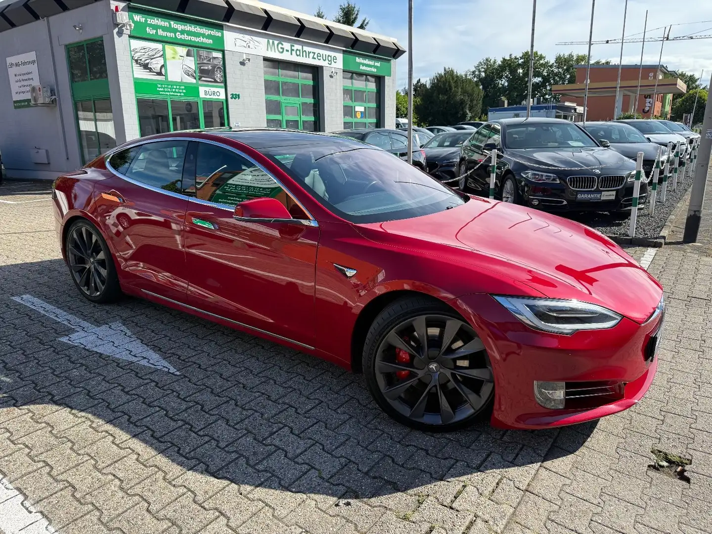 Tesla Model S Performance LUDICROUS RAVEN AUTOP. FSD Roşu - 2