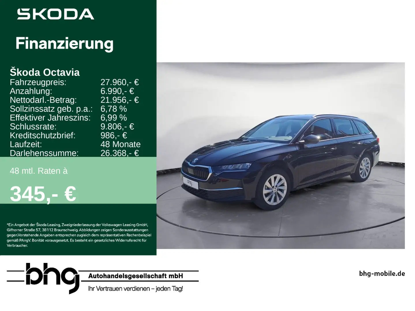 Skoda Octavia Combi 1.5 TSI mHEV DSG Selection Nero - 1