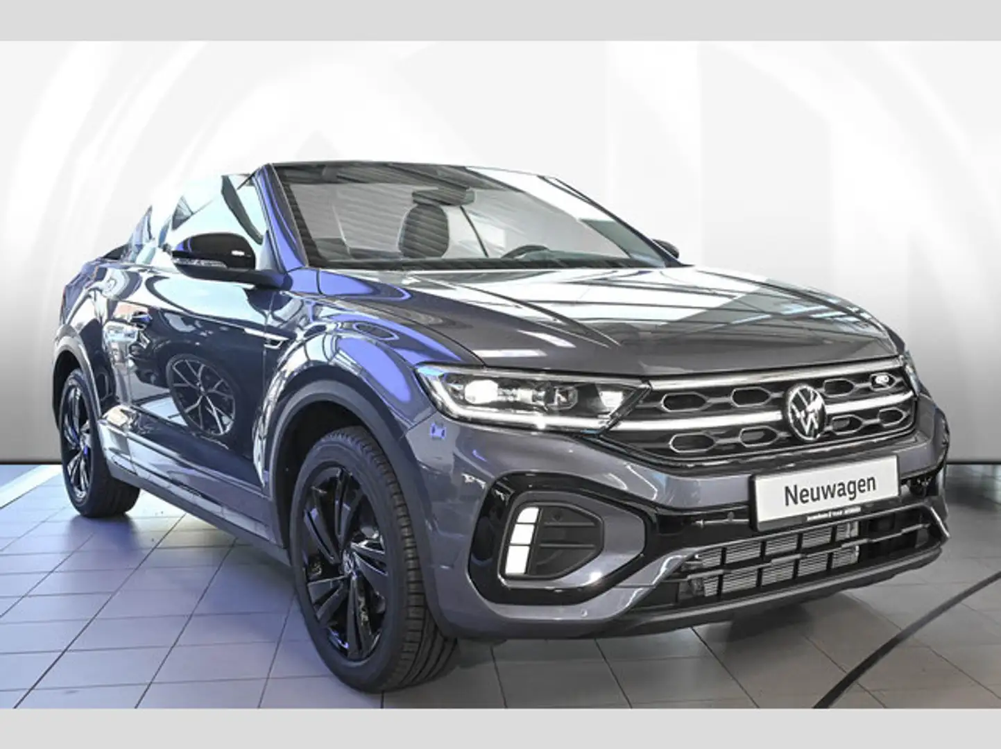 Volkswagen T-Roc Cabriolet 1.5 TSI DSG R-Line Black Style Grau - 2