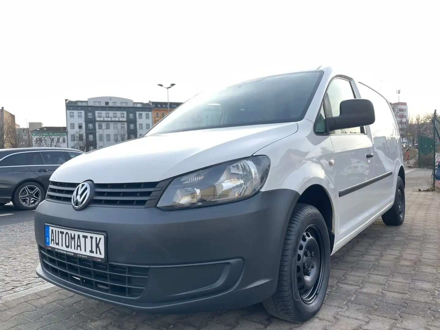 Volkswagen Caddy 1.6 TDI Maxi Trendline,Automatik,Klima,AHK Weiß - 2