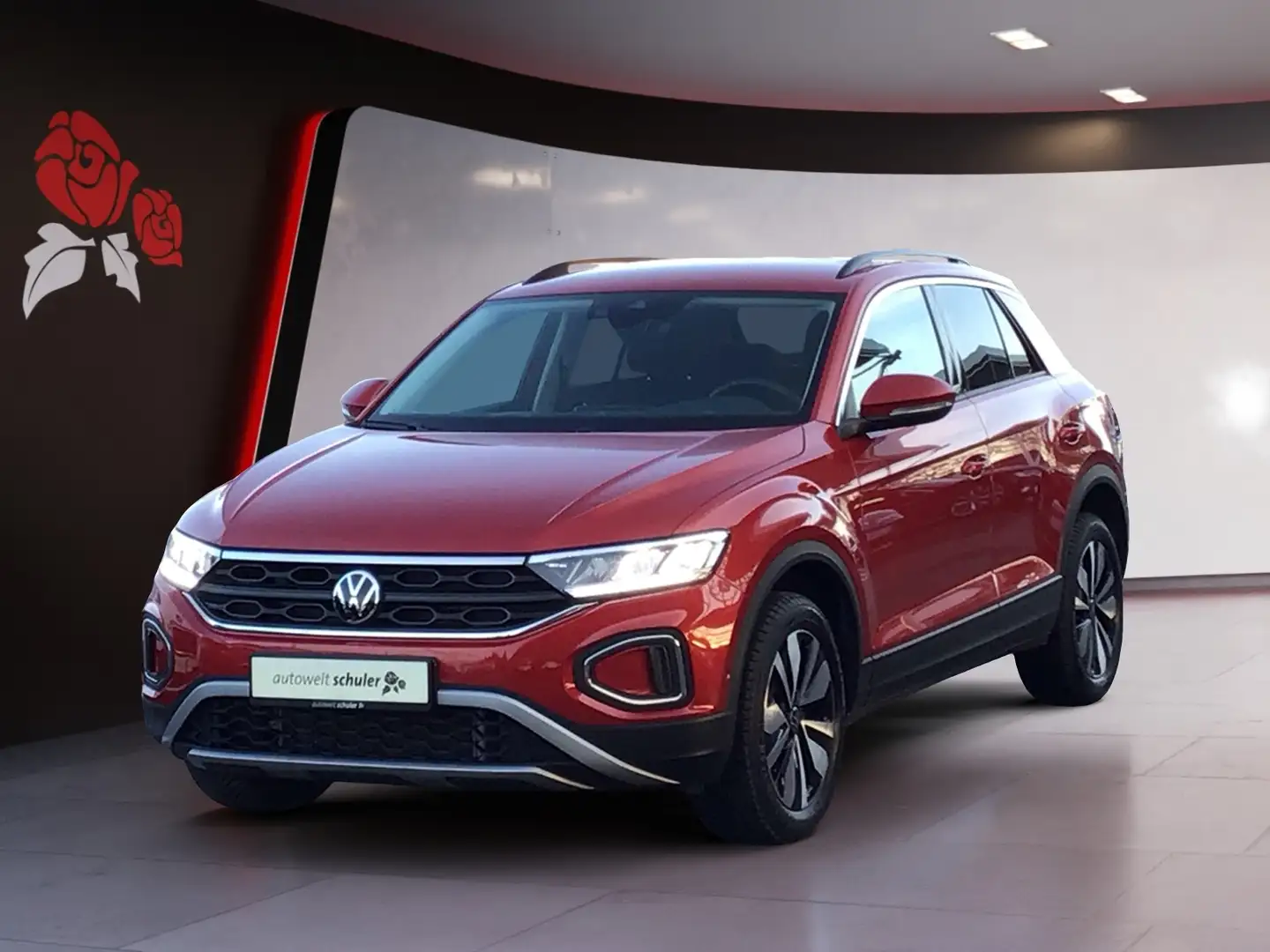 Volkswagen T-Roc 1,5 TSI DSG Move AHK Kamera Navi LED Rot - 2