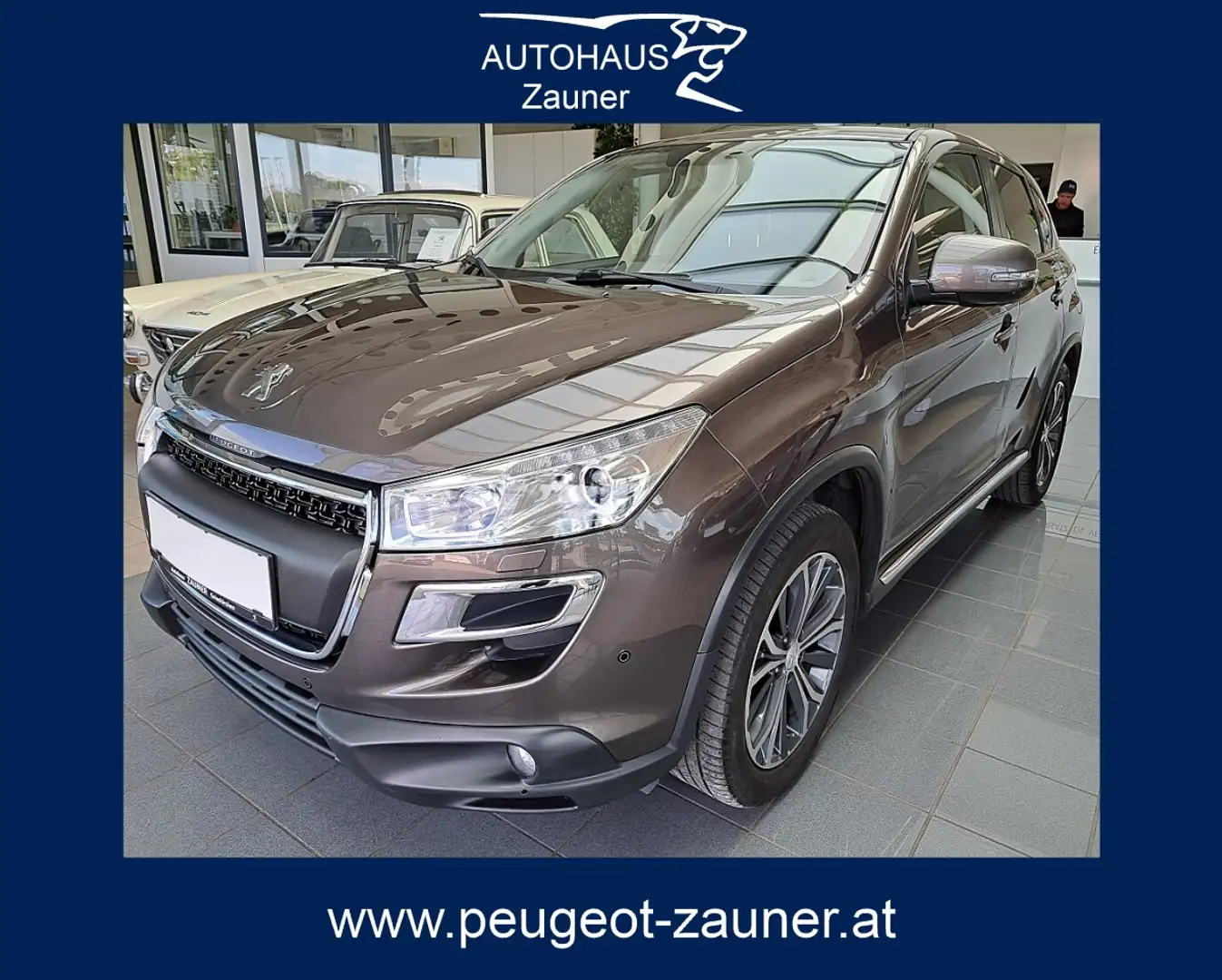 Peugeot 4008 1,6 HDi 115 FAP Allure Allrad Braun - 1