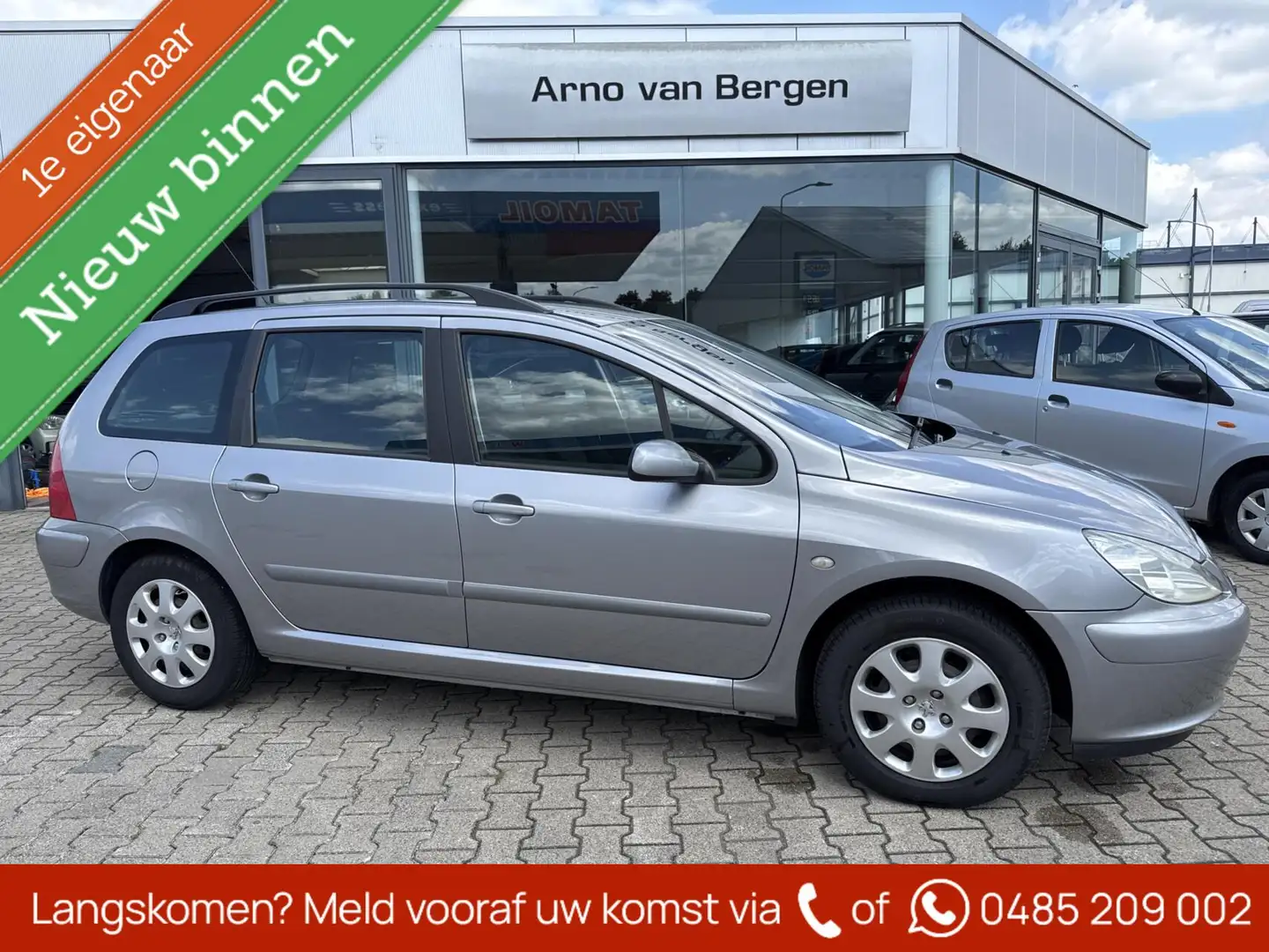 Peugeot 307 Break 1.6-16V XS Premium, climatronic, cruisecontr Grigio - 1