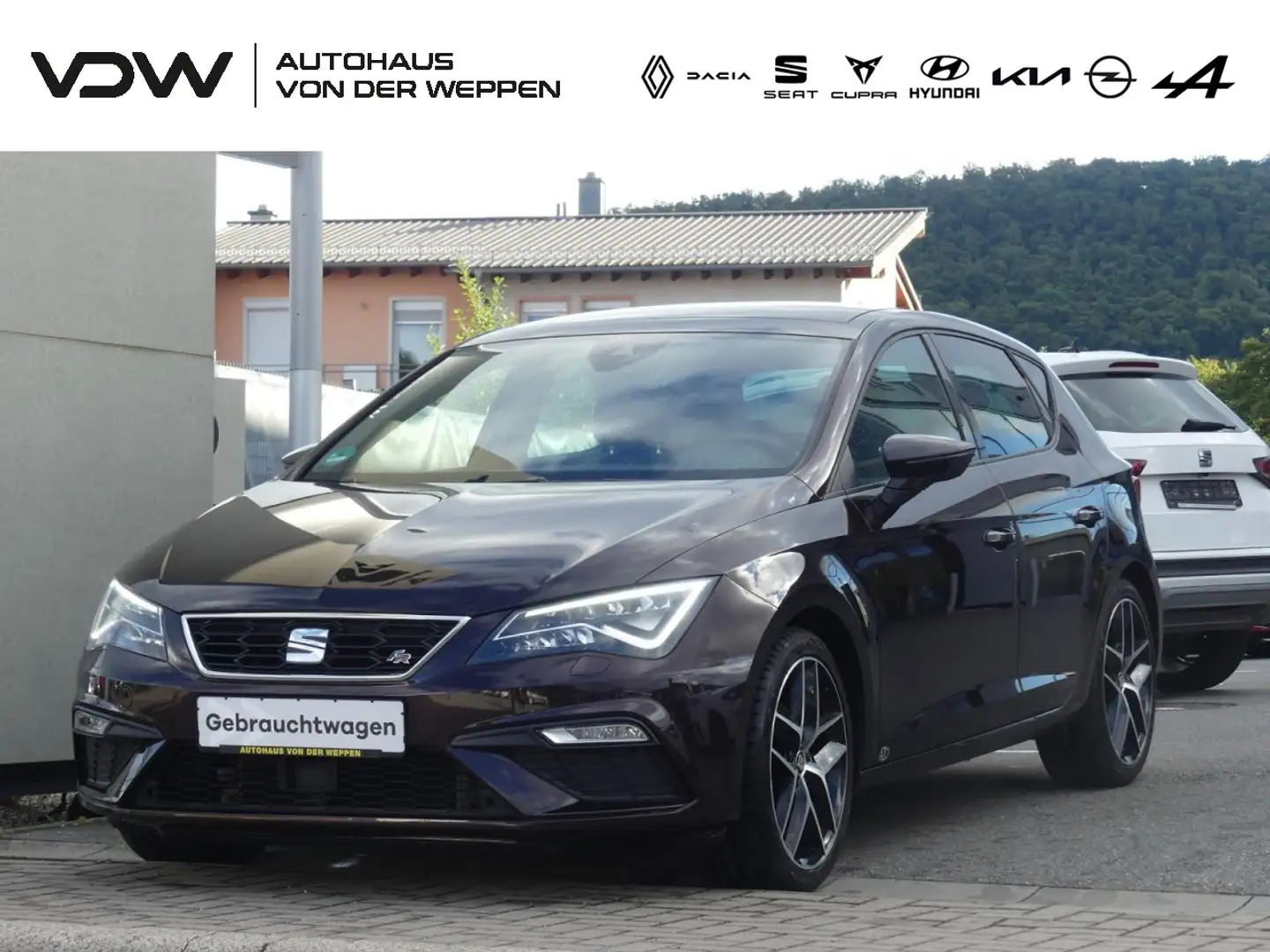 SEAT Leon FR 1.4 TSI Klima Navi Einparkhilfe Mauve - 1