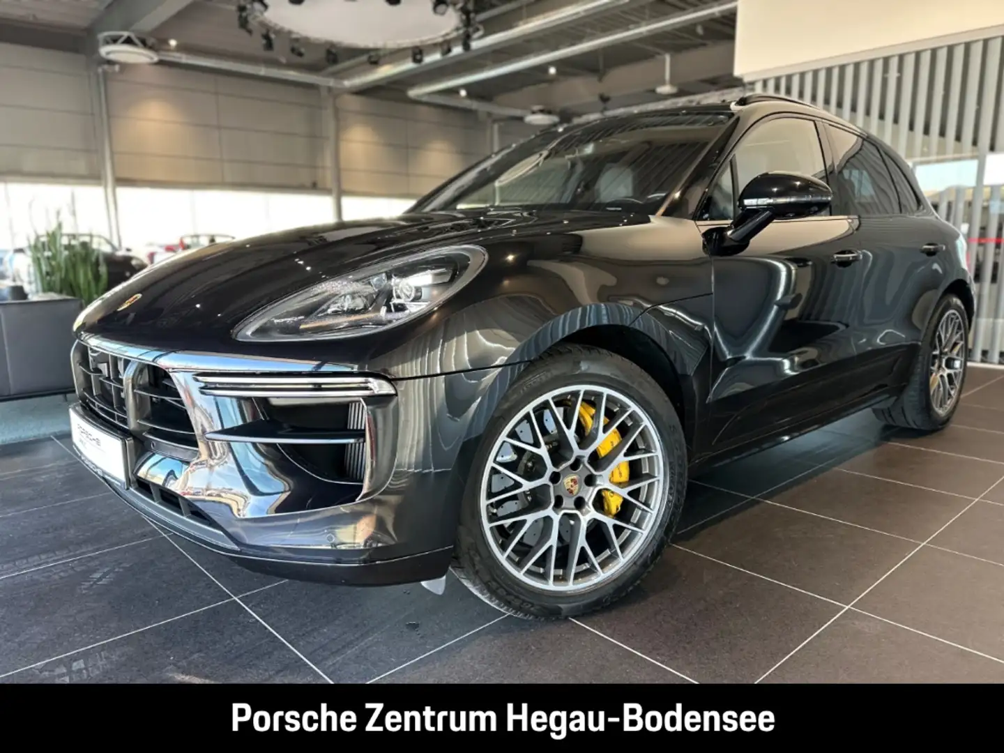 Porsche Macan Turbo/PCCB/PASM/Carbon/Burmester/Sport Design Schwarz - 1