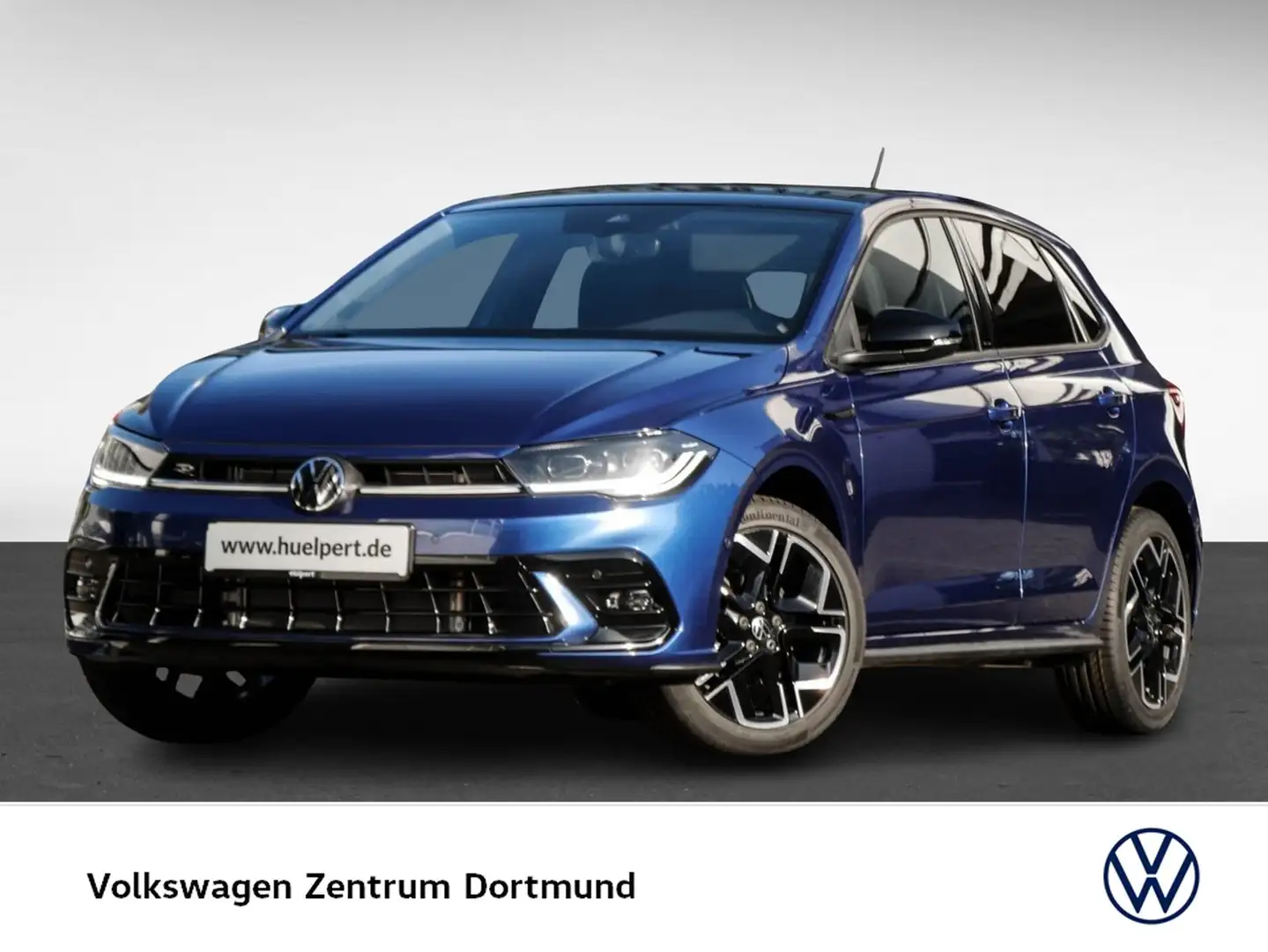 Volkswagen Polo 1.0 R-LINE DSG NAVI CAM MATRIXLED LM17 Bleu - 2