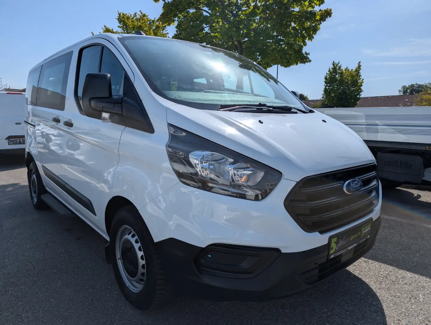 Ford Transit Custom Kombi 2.0 TDCi 320 L1 9-SITZE*KLIMA Wit - 2