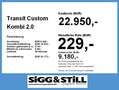 Ford Transit Custom Kombi 2.0 TDCi 320 L1 9-SITZE*KLIMA Weiß - thumbnail 4