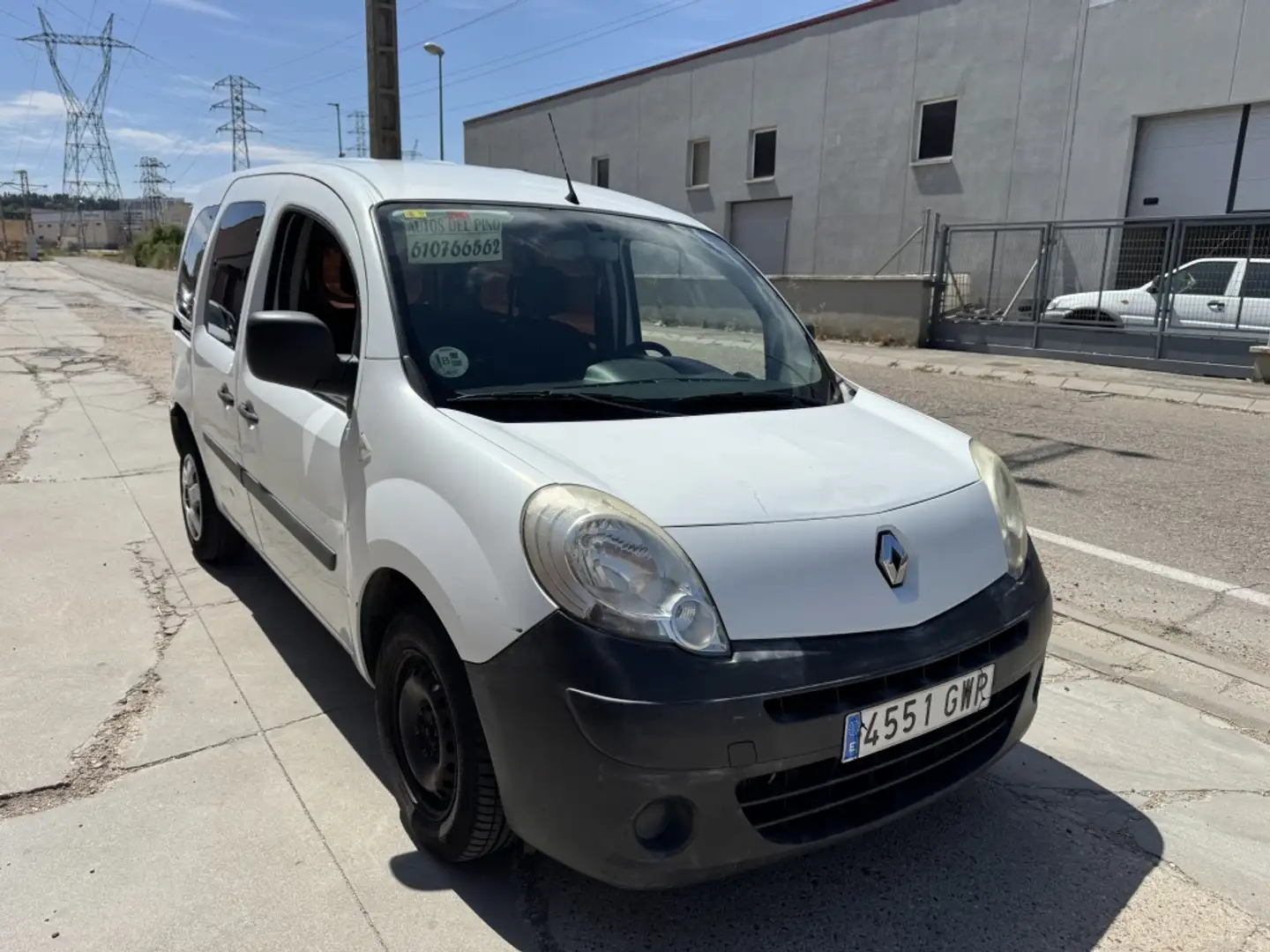 Renault Kangoo 1.5DCI Confort Expression 70 Blanco - 2