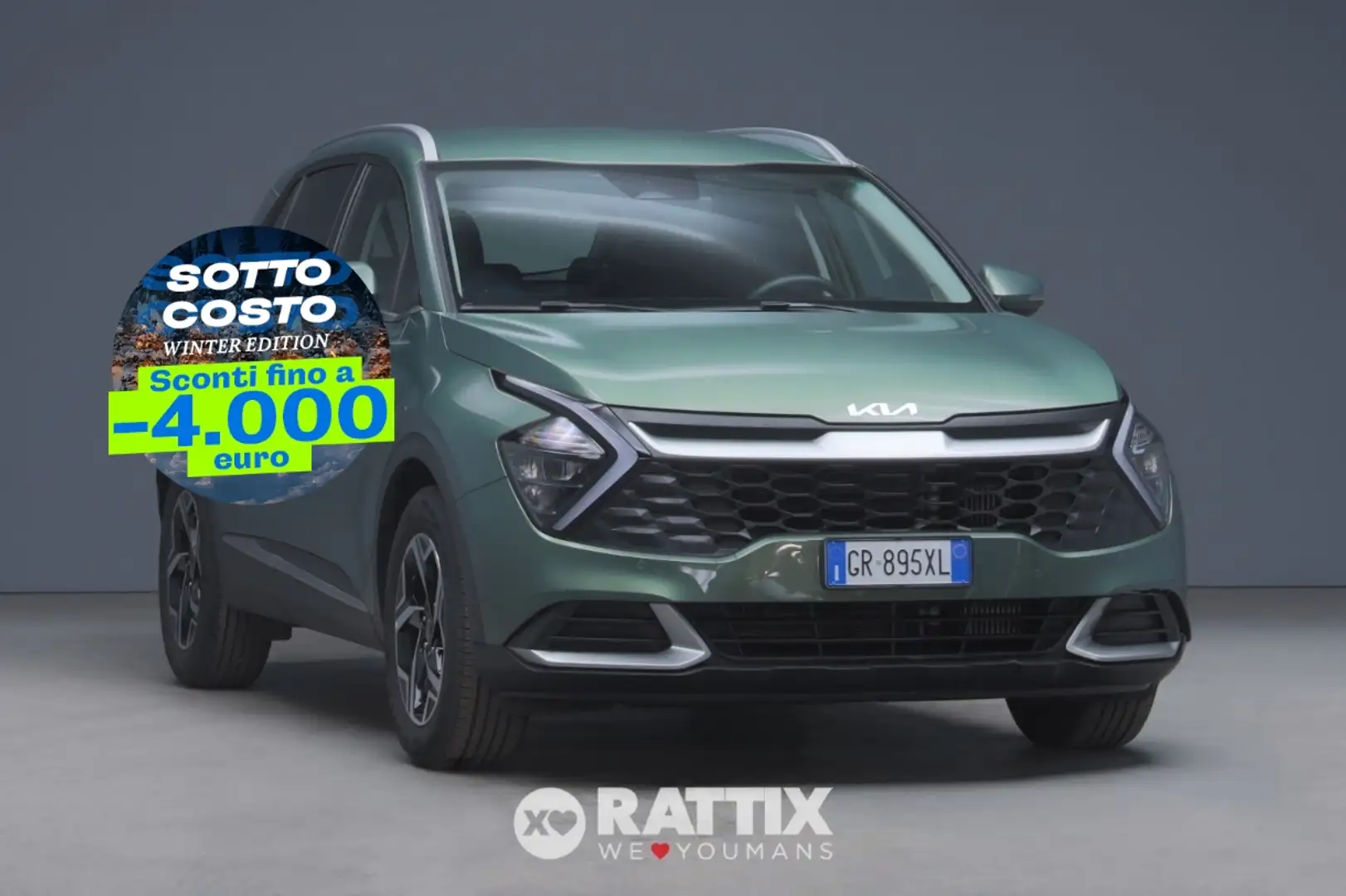 Kia Sportage 1.6 CRDI Mhev Business DCT Verde - 1