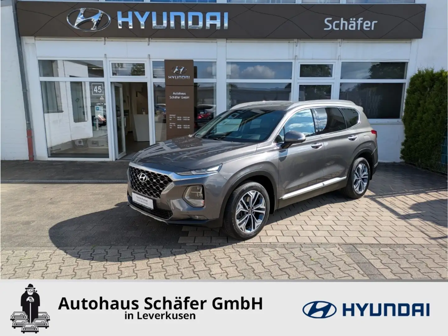 Hyundai SANTA FE Premium HUD Navi Soundsystem 360 Kamera Klimasitze Gris - 1