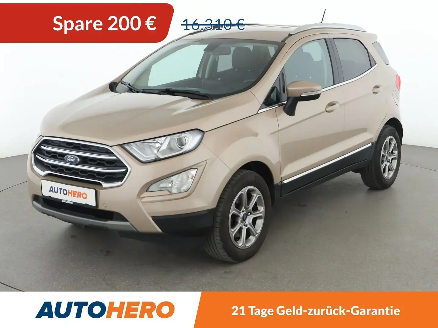 Ford EcoSport 1.5 EcoBlue TDCi Titanium*NAVI*PDC*SHZ* Beige - 1