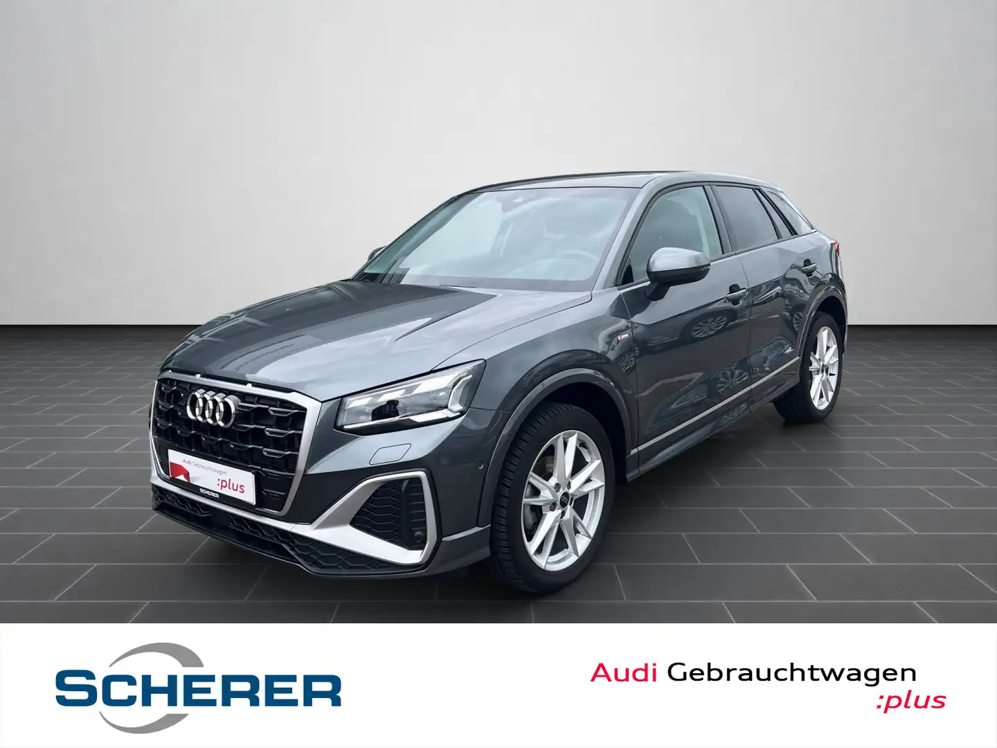Audi Q2 S line 1.5 TFSI S tronic S line PANO LED NAVI Grau - 1