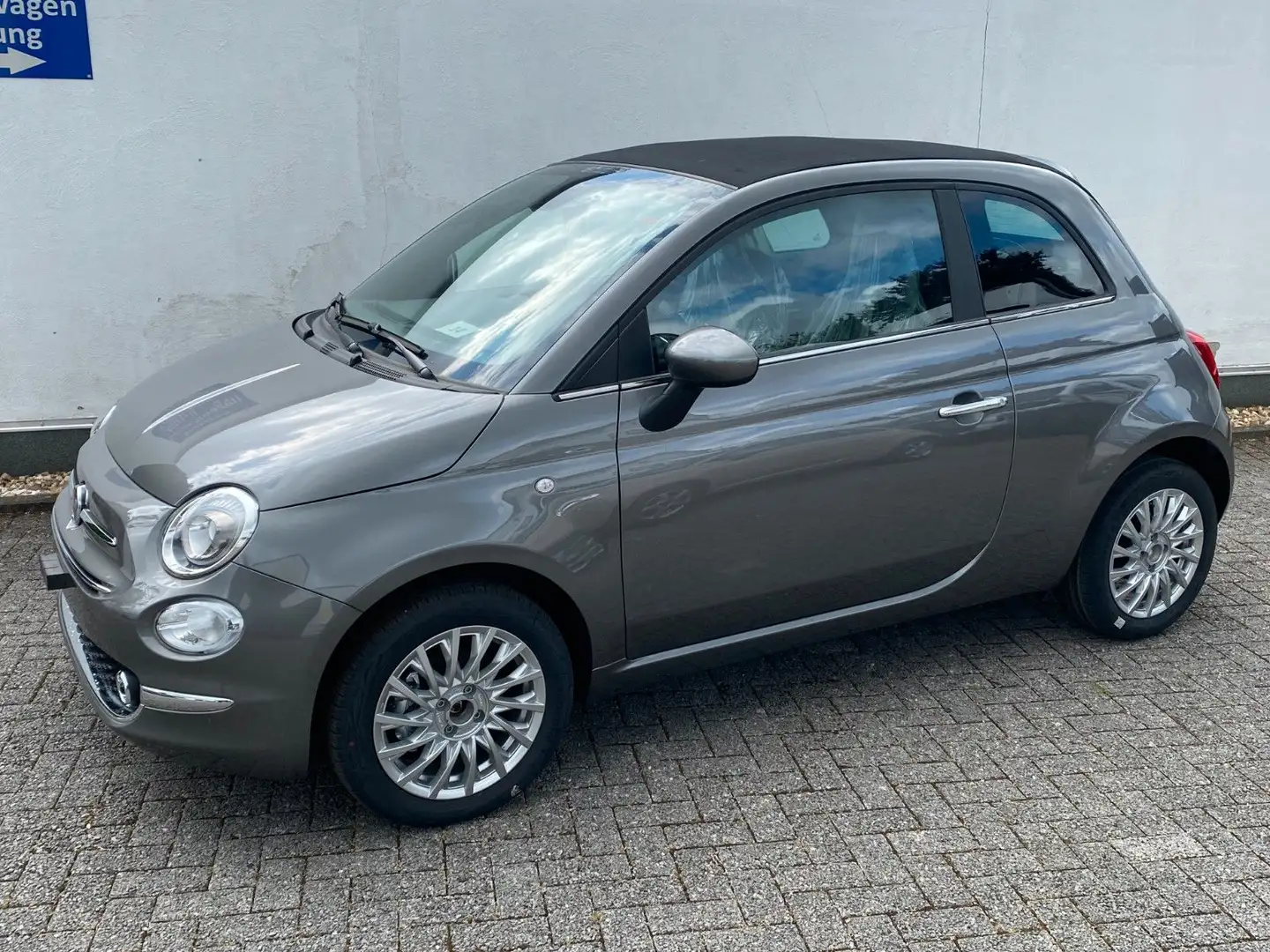 Fiat 500C 1.0 GSE N3 Hybrid Sitzheizung Fahrerseite Grigio - 2
