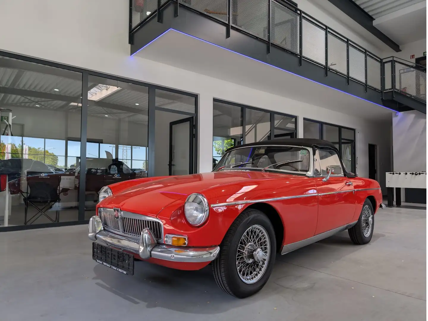 MG MGB 1800 Roadster*3.Hd*LHD*H-Kennzeichen* Rot - 1