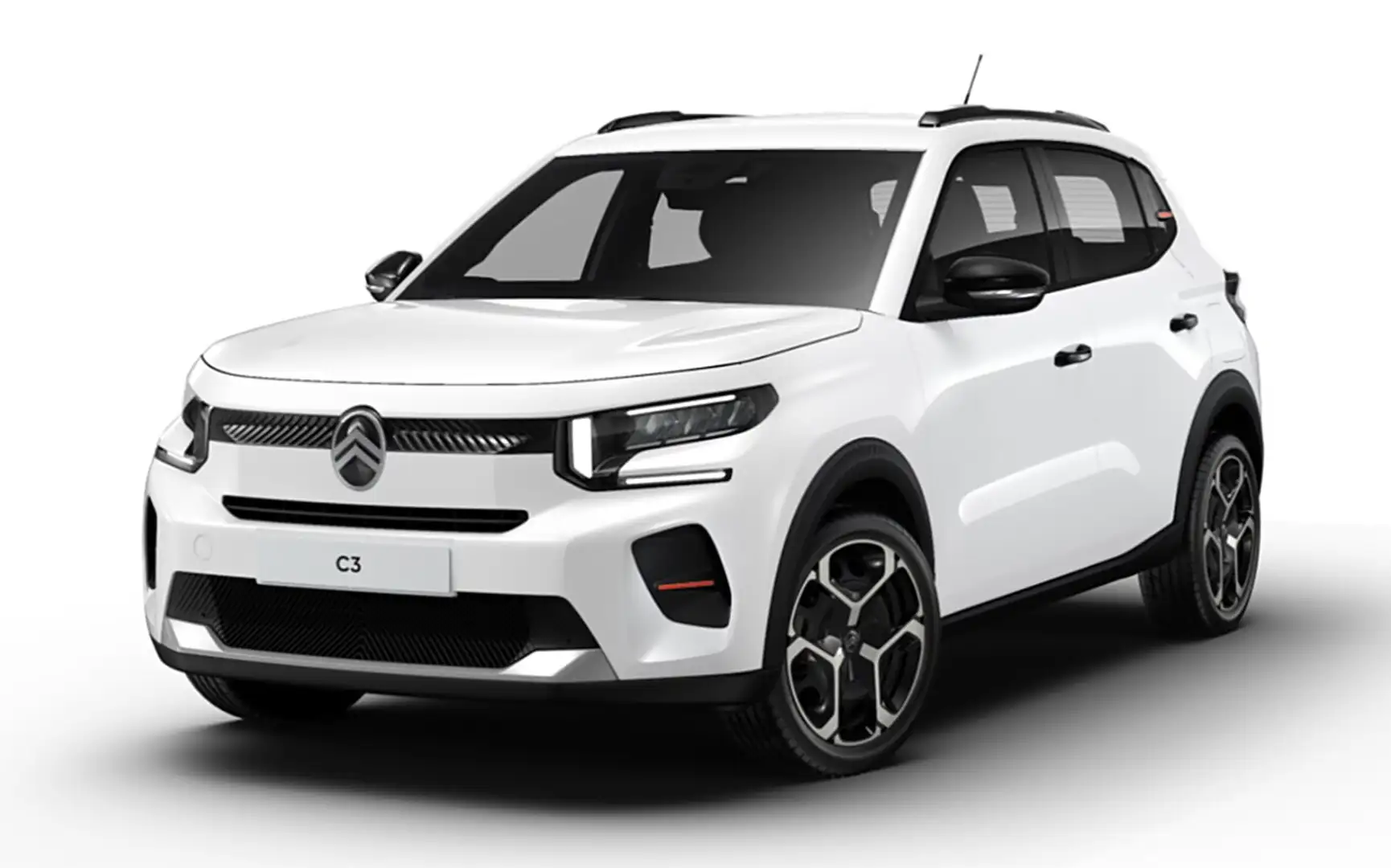Citroen C3 Turbo 100 S&S 6-Gang-Manuell Plus (C4857) Weiß - 1