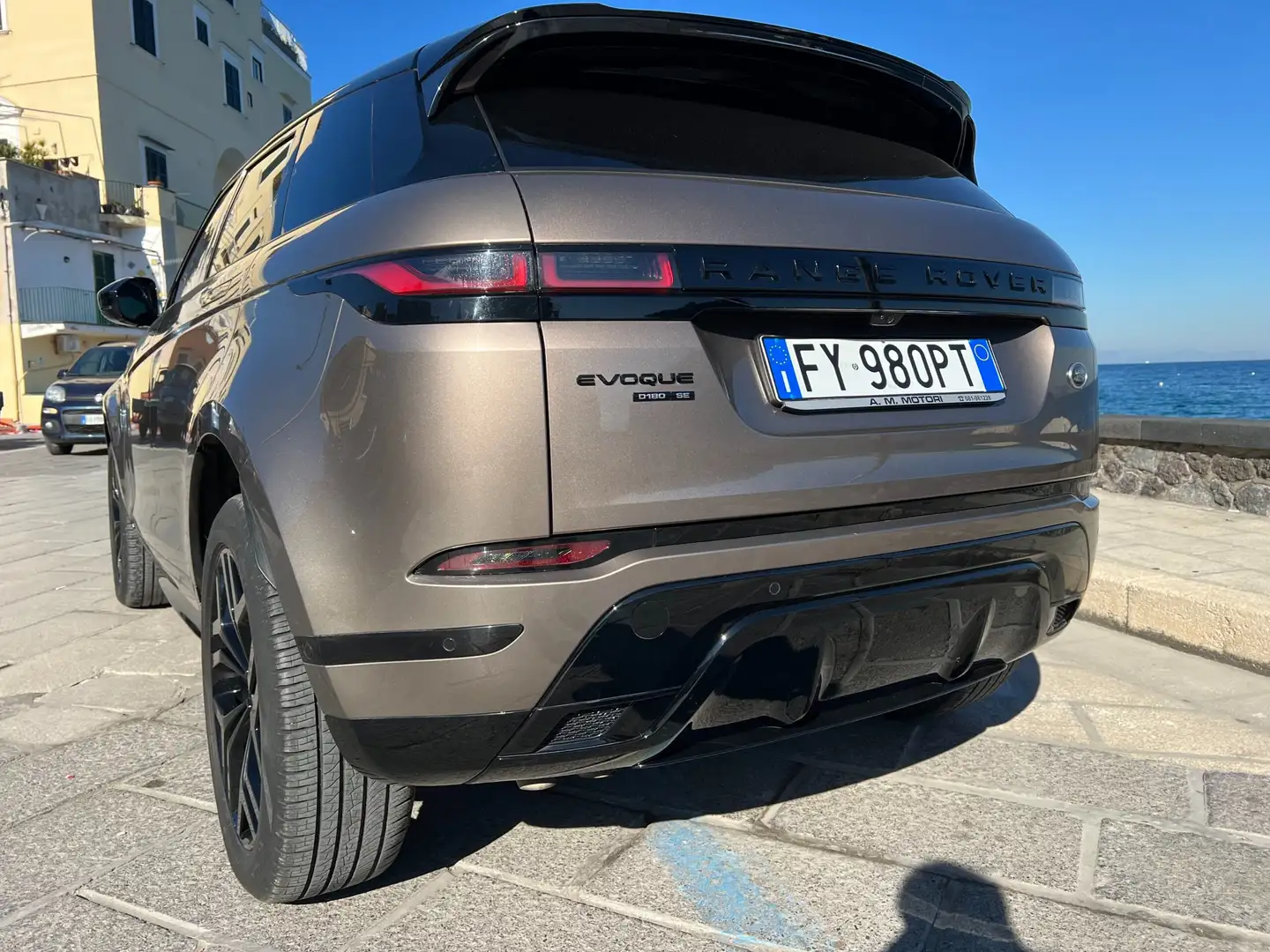 Land Rover Range Rover Evoque MHEV RDYNAMIC SE ITALIANA CORINTHIANS carfax Brons - 1
