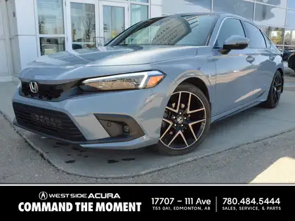 Gray 2023 Honda Civic Hatchback Hatchback Front-Wheel Drive Automatic