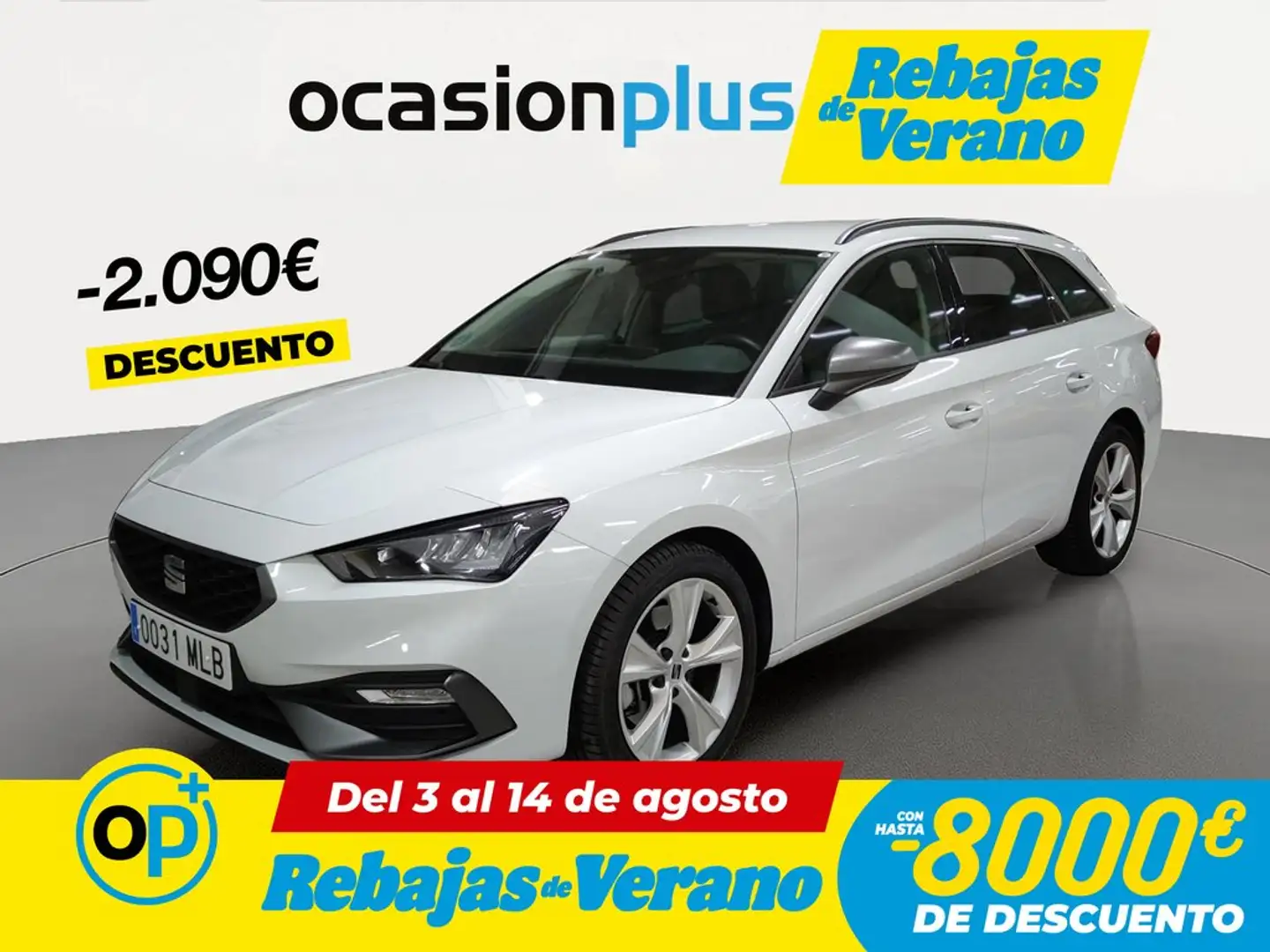 SEAT Leon ST 2.0TDI CR S&S FR XS 150 Blanco - 1