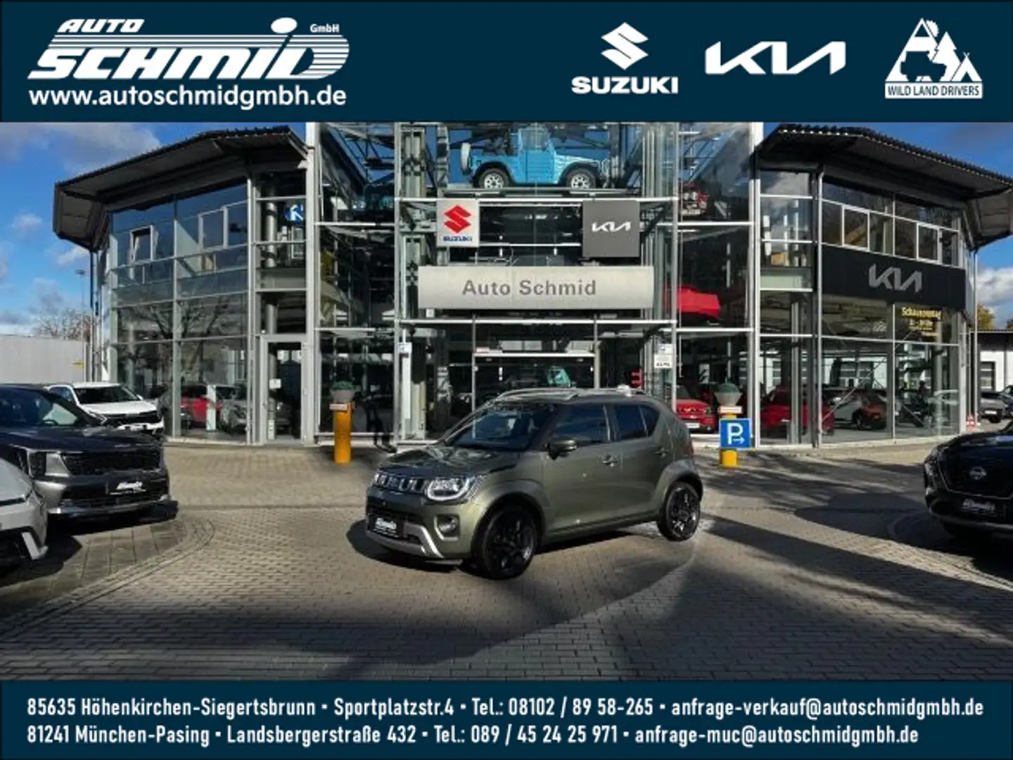 Suzuki Ignis IGNIS 1.2 DUALJET ALLRAD COMFORT+ ALLWETTER Vert - 1