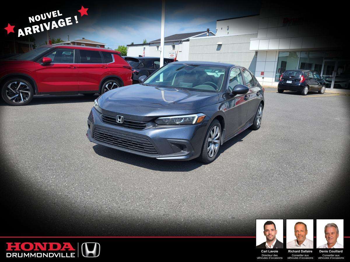 2024 Honda Civic LX + JAMAIS ACCIDENTE + SIEGE CHAUFFANT + BLUETOOT