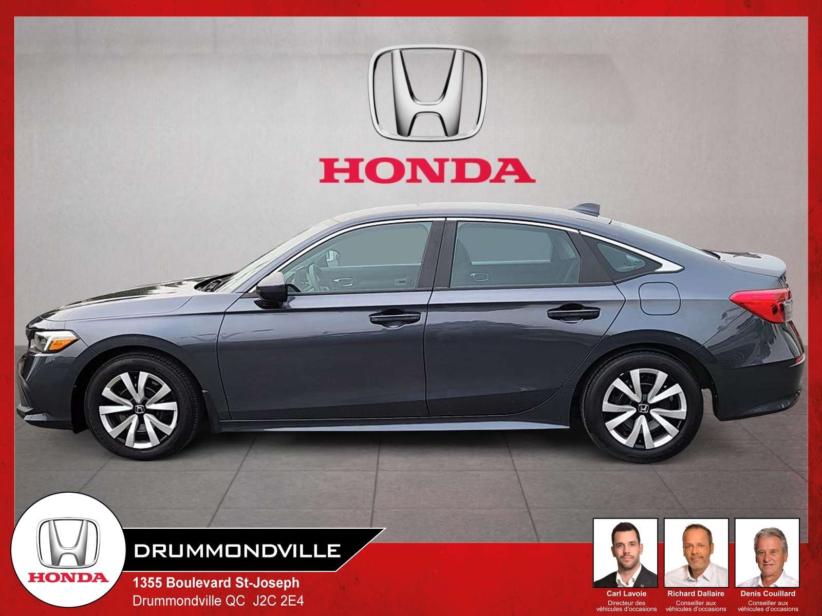 2024 Honda Civic LX + JAMAIS ACCIDENTE + SIEGE CHAUFFANT + BLUETOOT — снимка 1