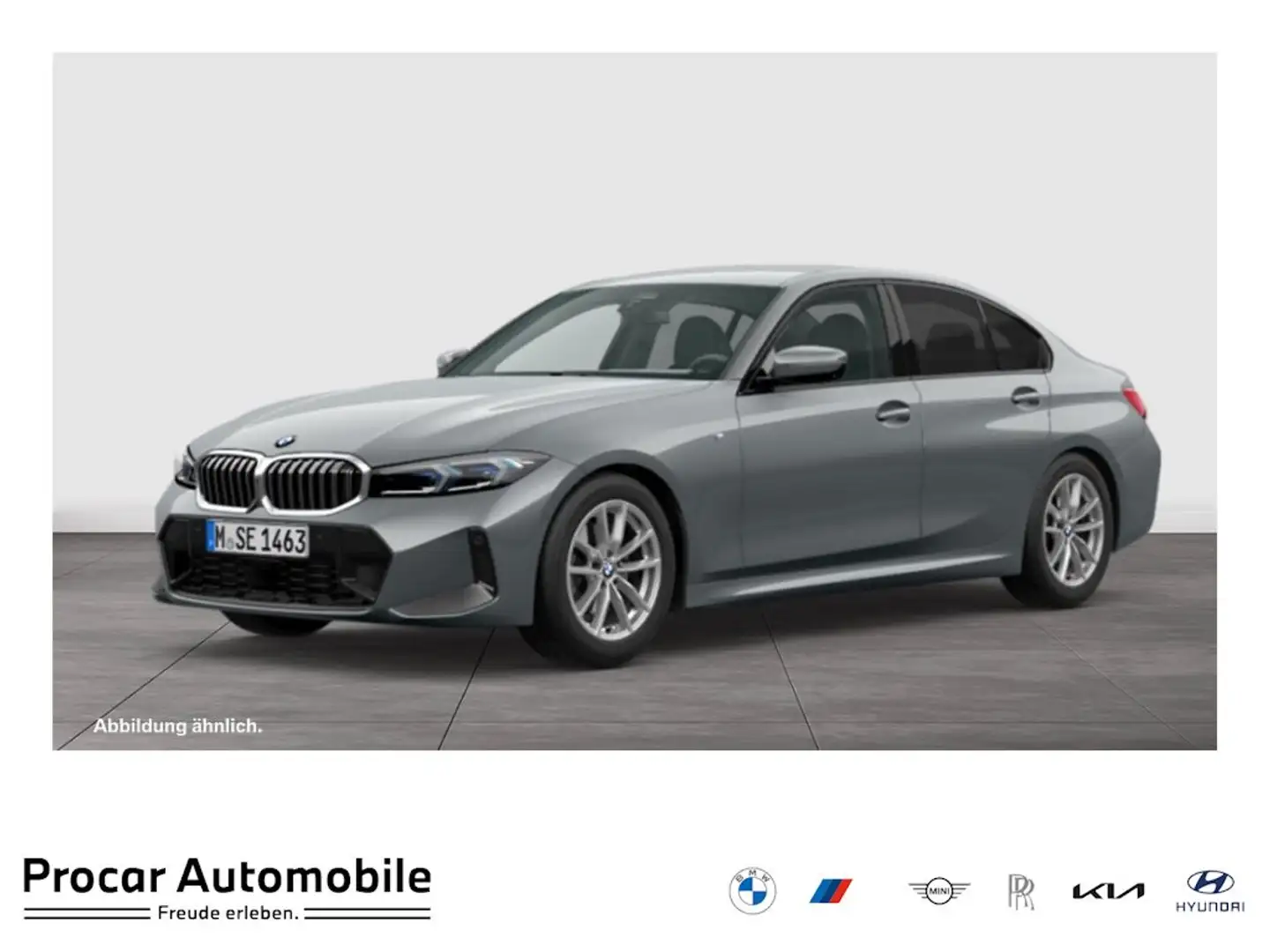 BMW 320 d xDrive ADAPT.LED+ACC+HuD+HiFi+DA+360° Grau - 1
