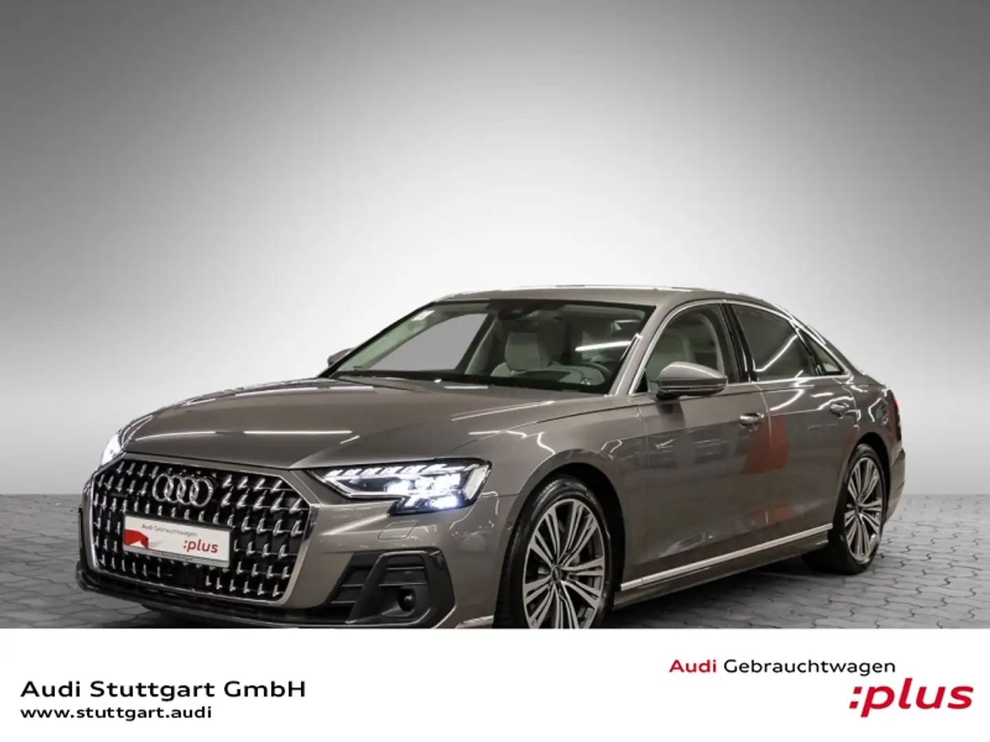 Audi A8 55 TFSI qu Matrix HUD Sitzlüftung+Massage B&O Grau - 1