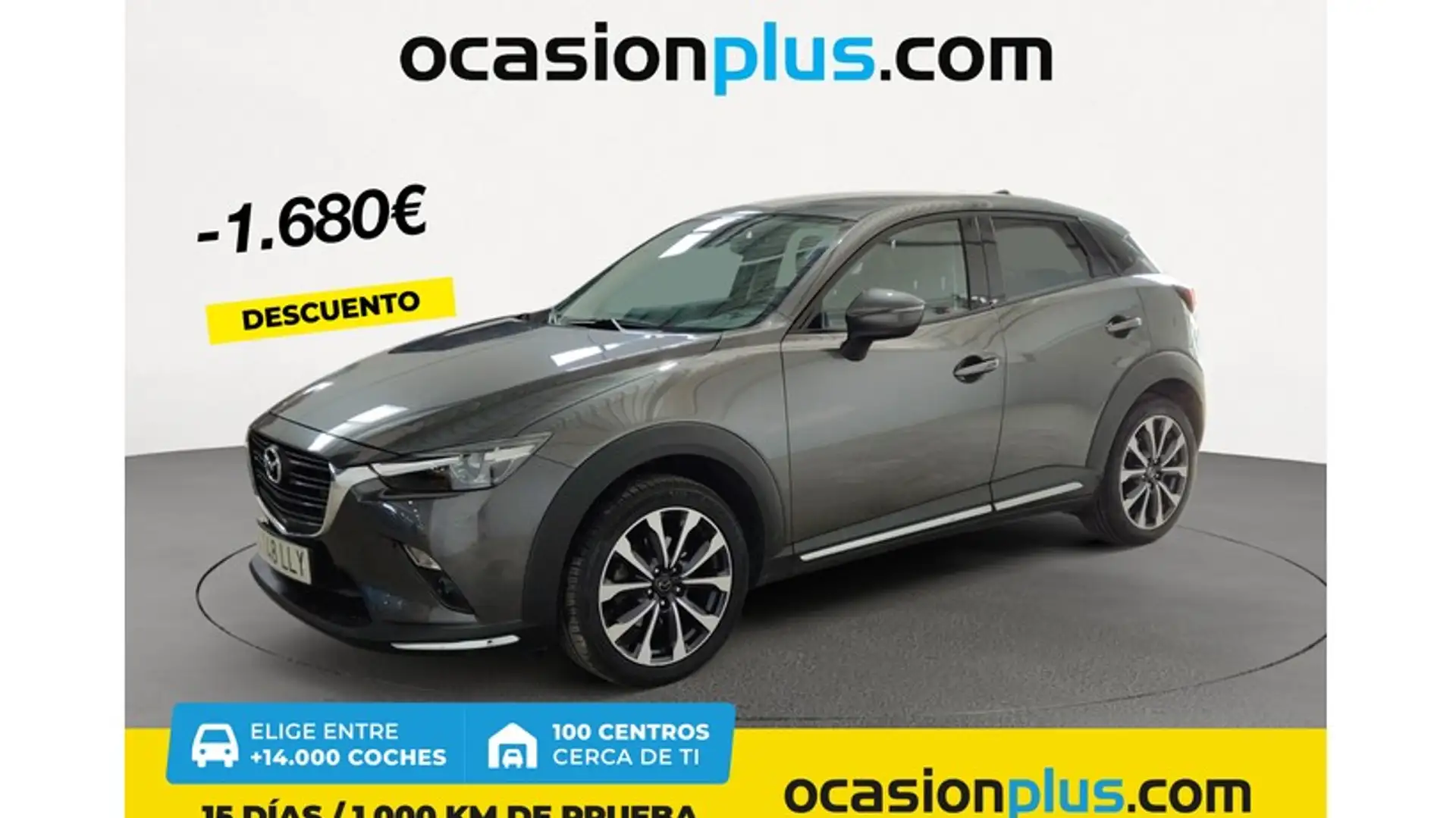 Mazda CX-3 2.0 Skyactiv-G Zenith 2WD 89kW Grijs - 1