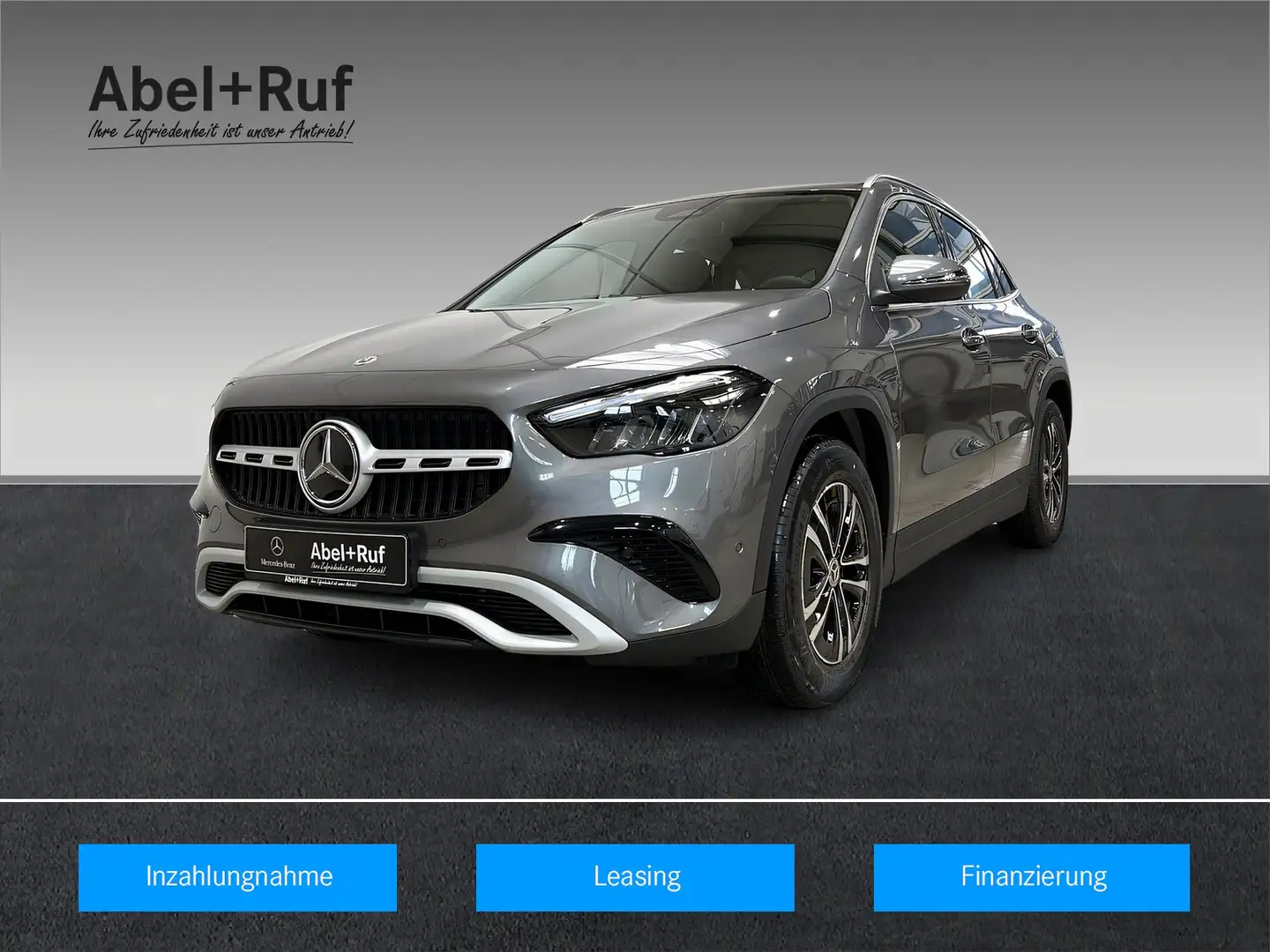 Mercedes-Benz GLA 200 d LED+Rückfahrkamera+Tempomat+SHZ+AHK Grau - 1