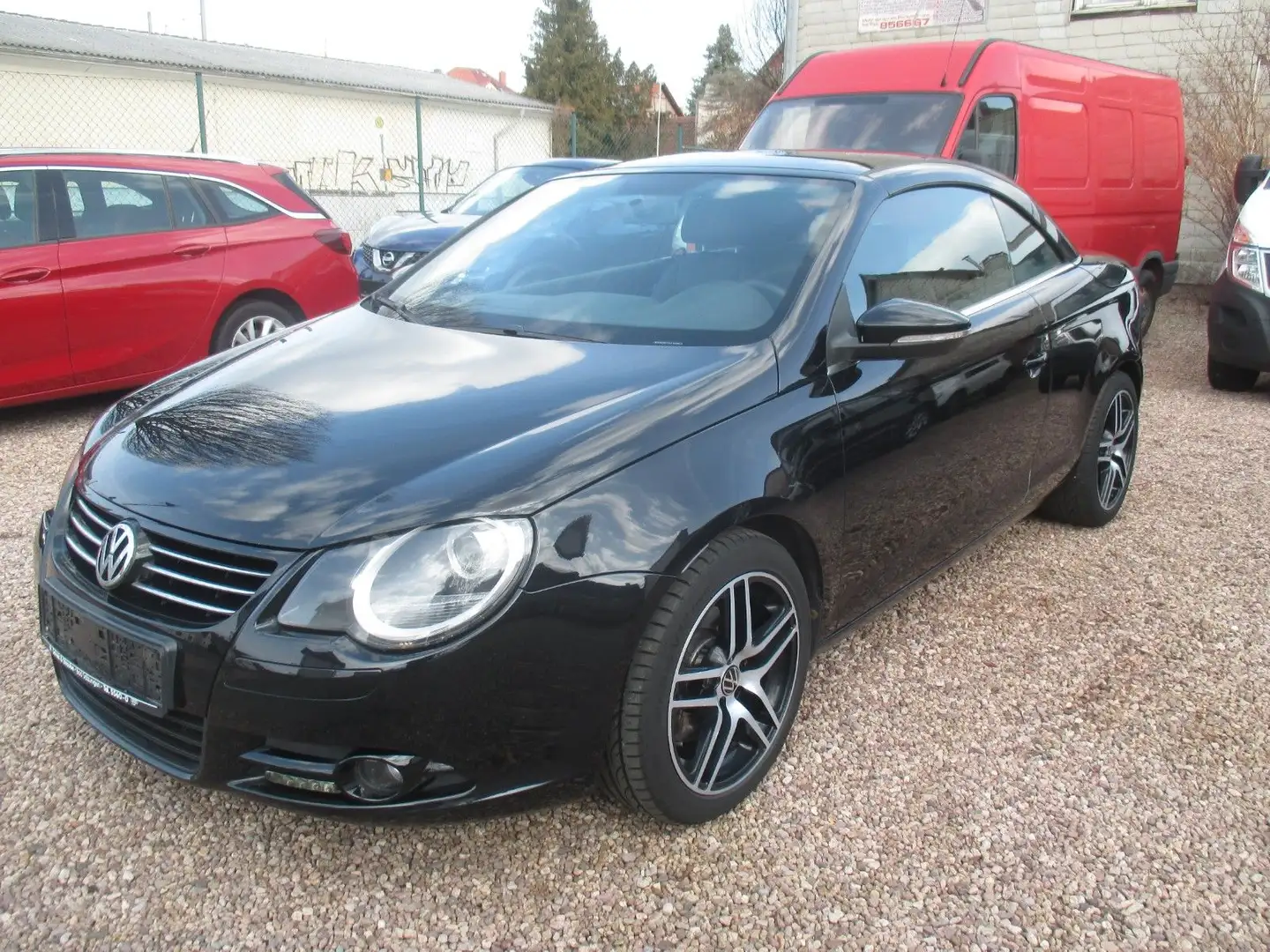 Volkswagen Eos 2.0 Turbo GT Sport Xenon Navi Leder Negro - 1