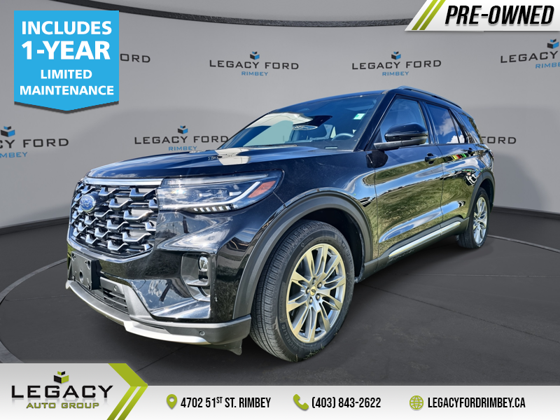 2026 Ford Explorer Platinum  MASSAGE SEATS I PANO ROOF I 360 CAM