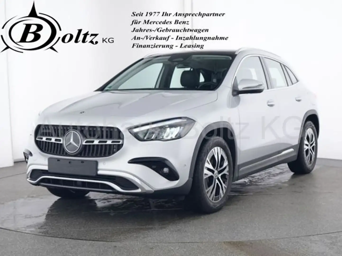 Mercedes-Benz GLA 200 ENp 55500 Progressive Pano Verställdämpf Silber - 1