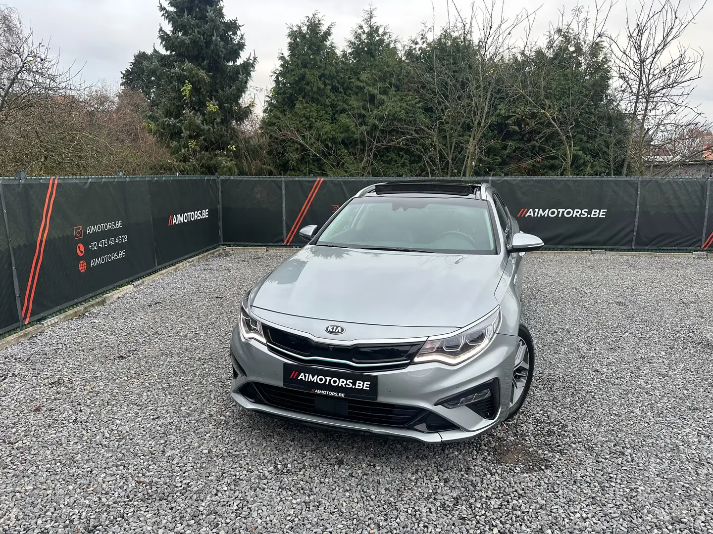 Kia Optima Optima Sportswagon 2.0 GDI Plug-In Hybrid Attract Gris - 1