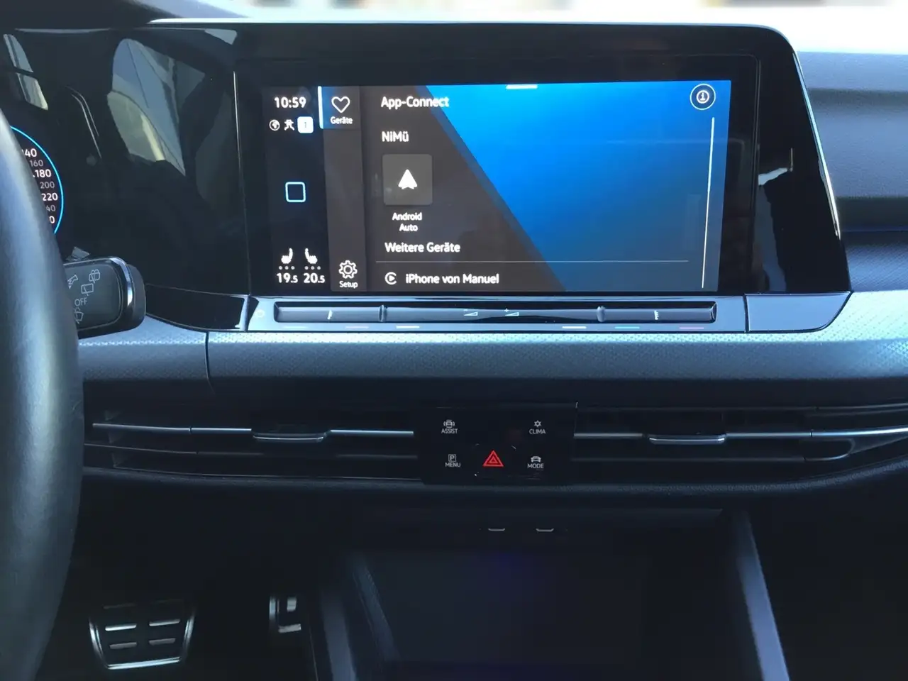 Volkswagen Golf VIII 1.5 eTSI DSG ACTIVE +LED +ACC +VIRTUAL +NAVI, миниатюра 13