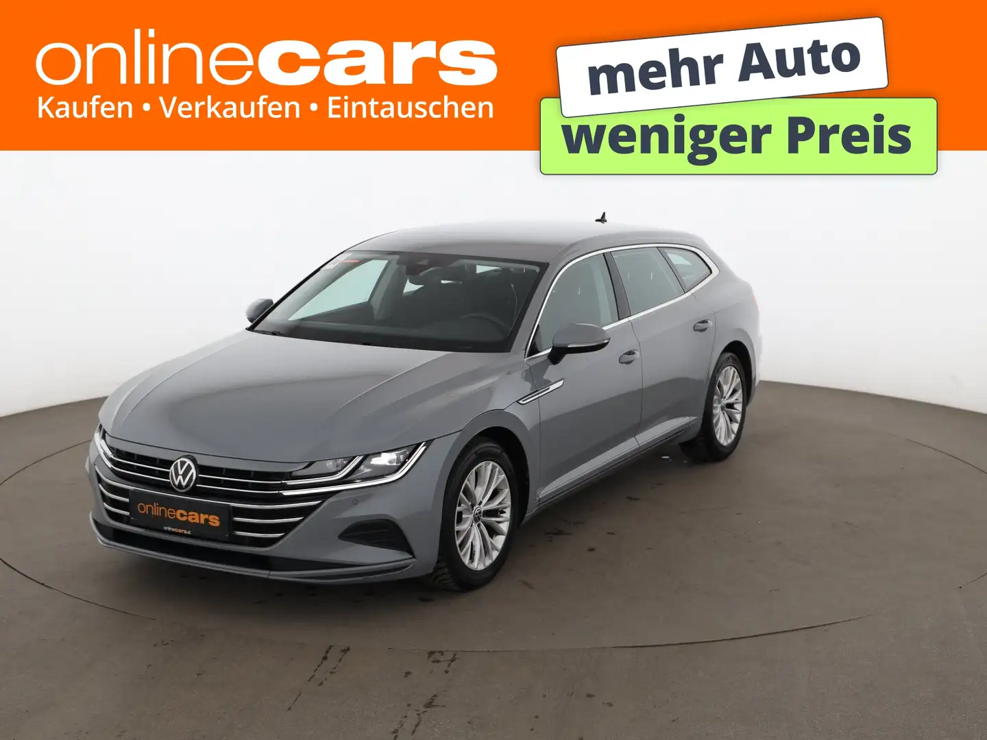 Volkswagen Arteon SB 2.0 TDI Aut LED AHK RADAR NAVI SITZHZG Grau - 1