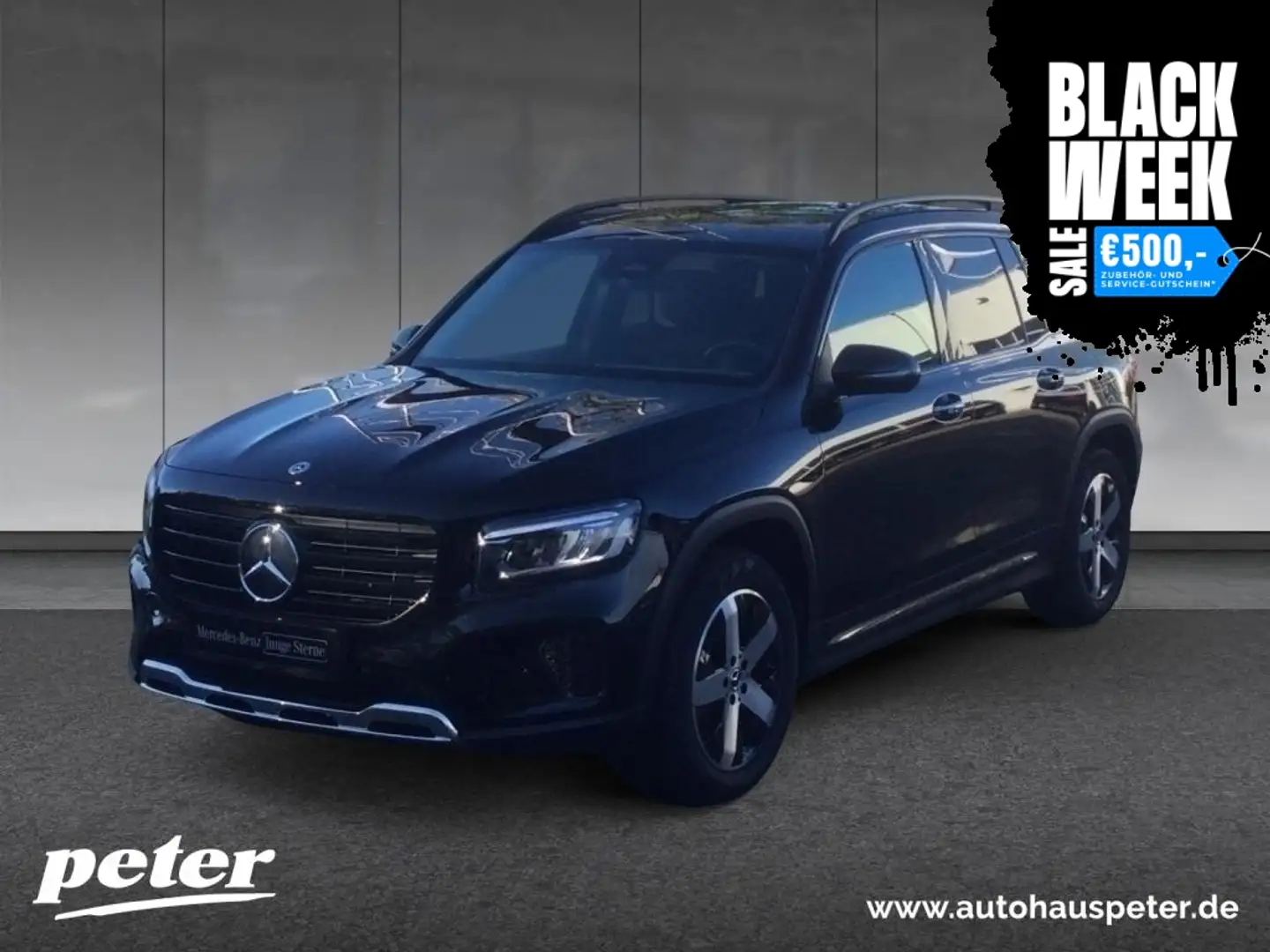 Mercedes-Benz GLB 220 d 4MATIC Progresive, Panoramdach, AHV Noir - 1
