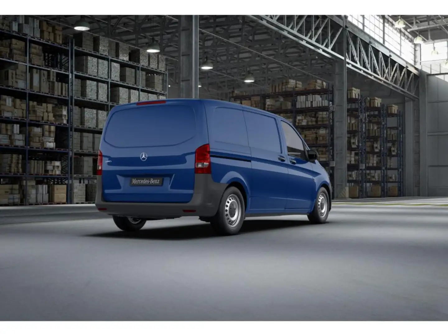 Mercedes-Benz Vito 110 kompakt Radio Tempom. Holzboden Blau - 2