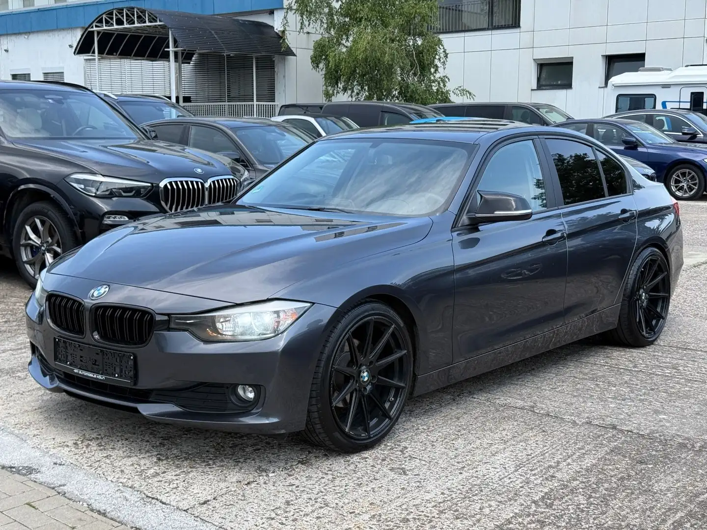 BMW 318 d/Klima/Tempomat/Automatik/Xenon Szary - 2